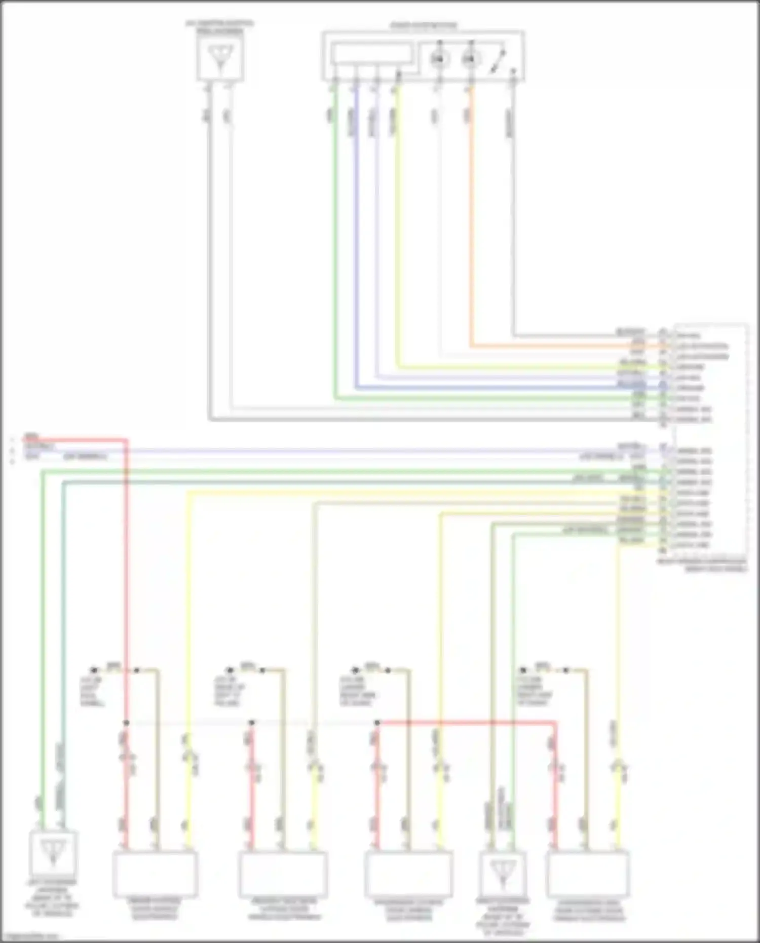 M5 BMW F90 facelift (2020-2024): Access/start circuit (2 of 2)