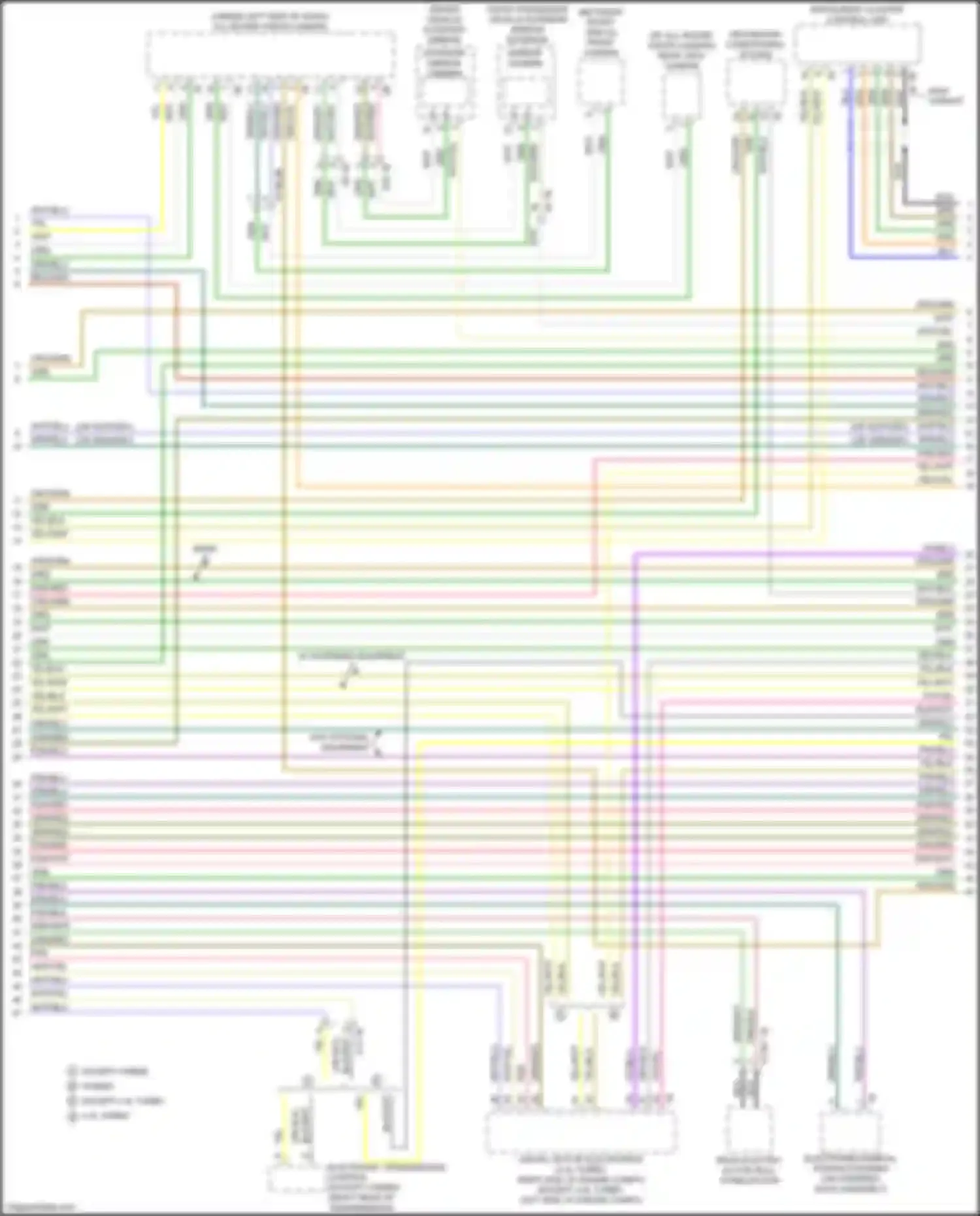 M5 BMW F90 facelift (2020-2024): High/low bus circuit (2 of 9)