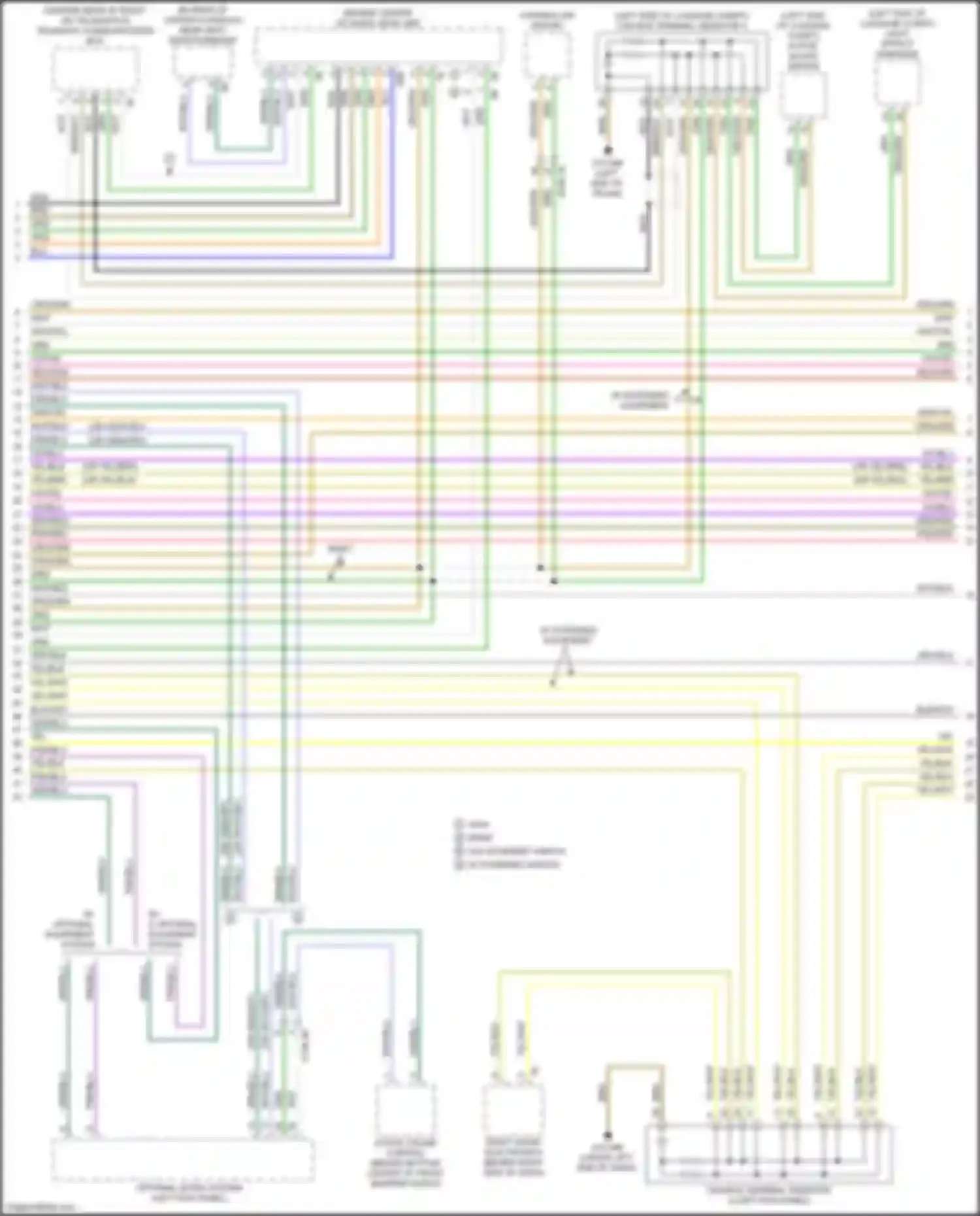 M5 BMW F90 facelift (2020-2024): High/low bus circuit (4 of 9)