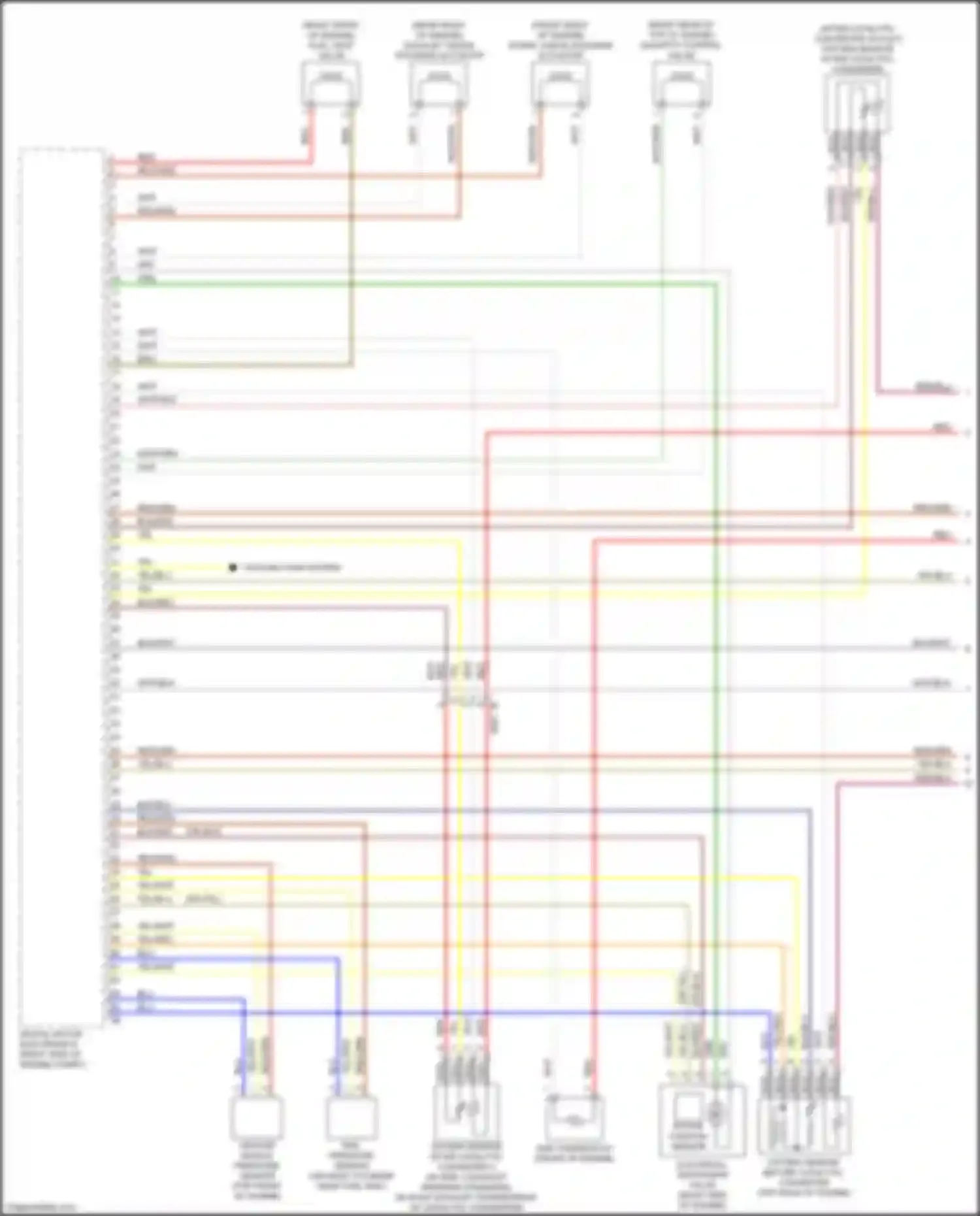 M5 BMW F90 facelift (2020-2024): Wiring diagram engine performance 4.4l turbo (1 of 11)