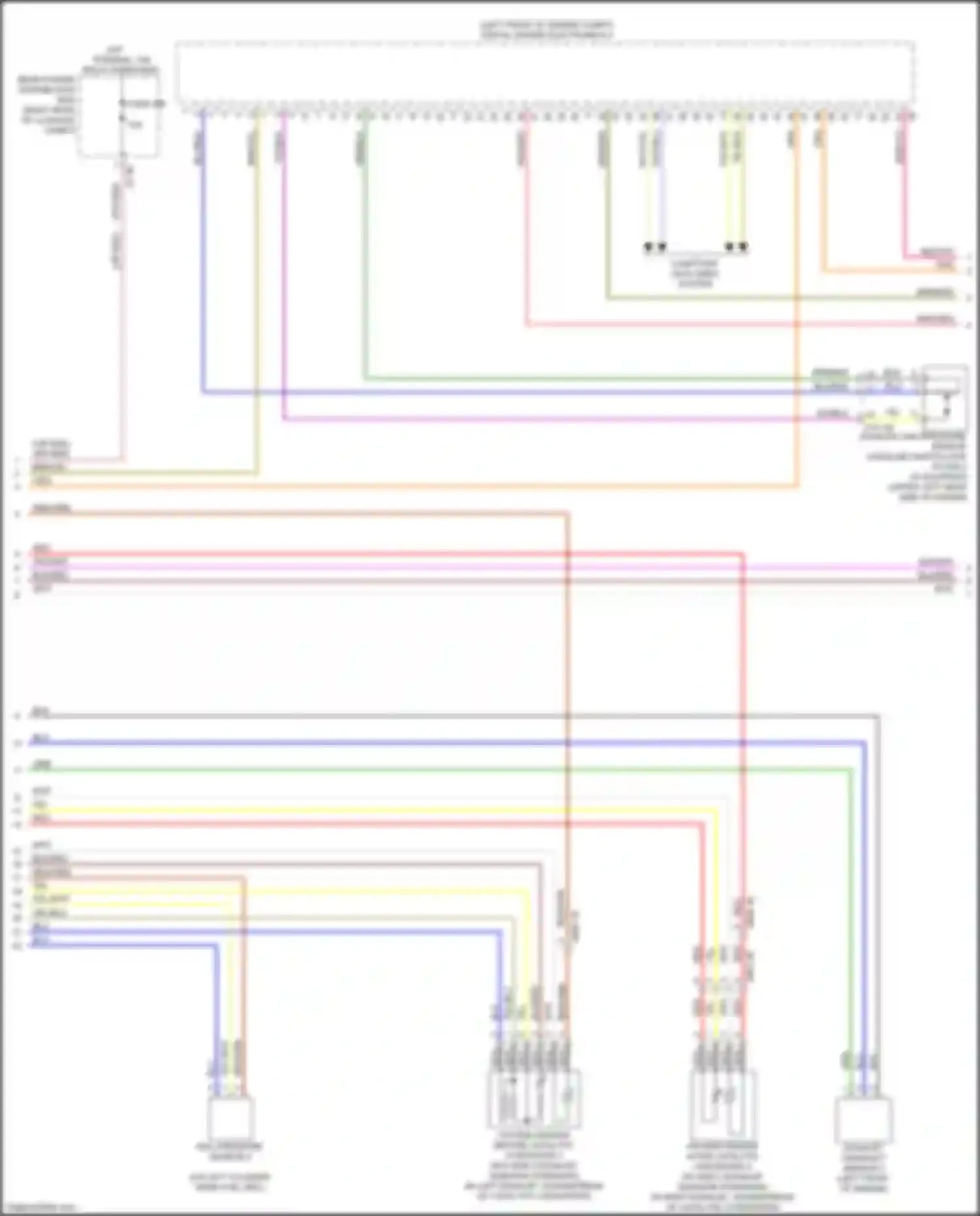 M5 BMW F90 facelift (2020-2024): Wiring diagram engine performance 4.4l turbo (10 of 11)