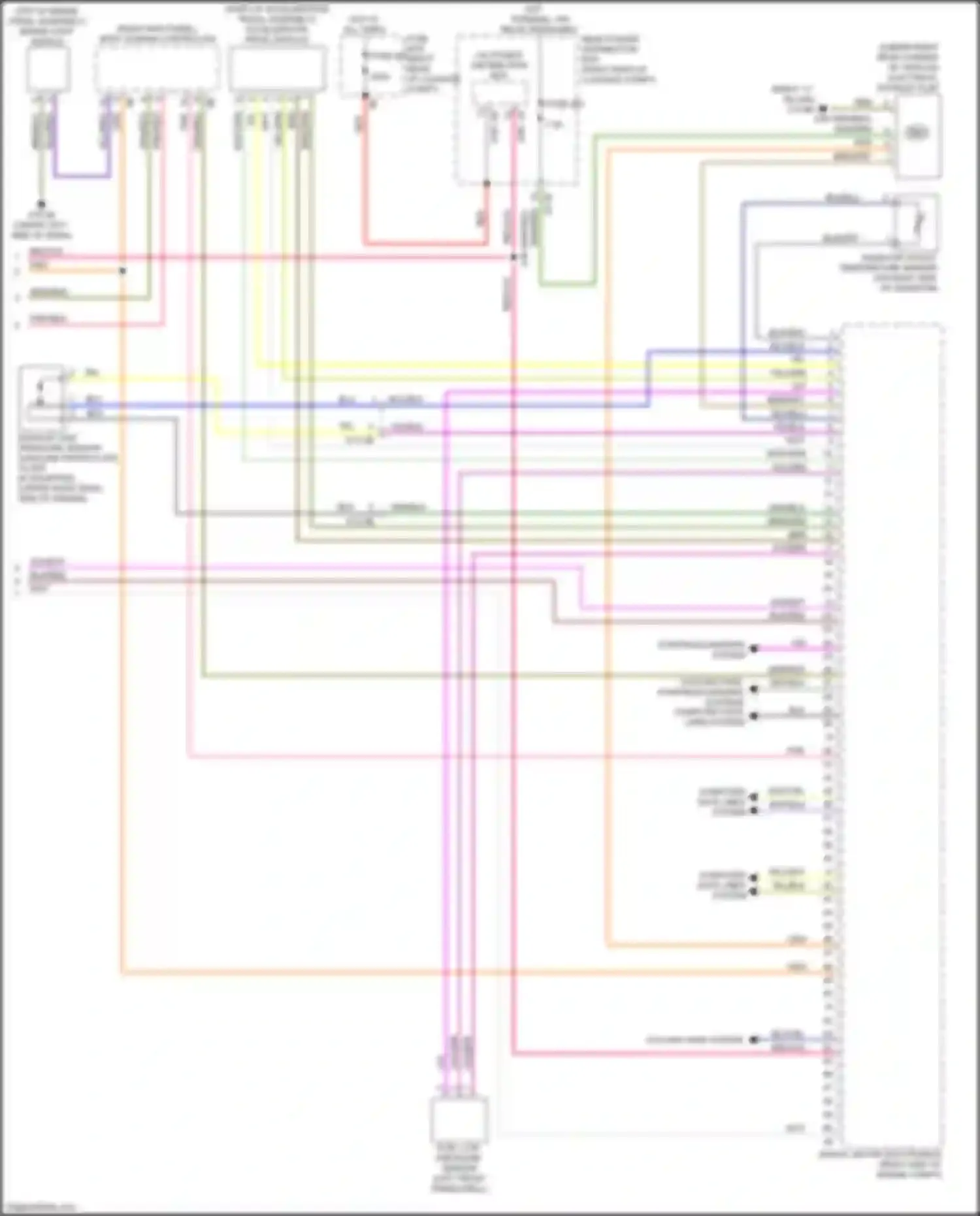 M5 BMW F90 facelift (2020-2024): Wiring diagram engine performance 4.4l turbo (11 of 11)