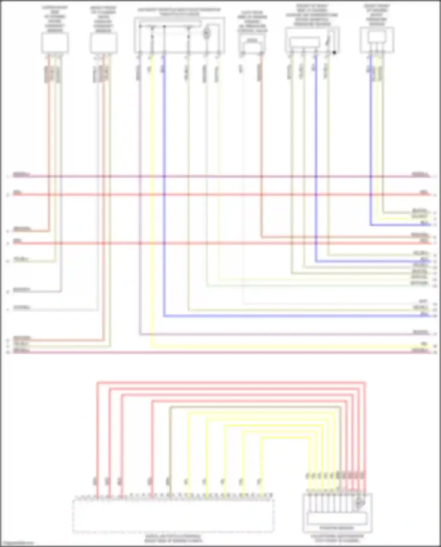 M5 BMW F90 facelift (2020-2024): Wiring diagram engine performance 4.4l turbo (2 of 11)