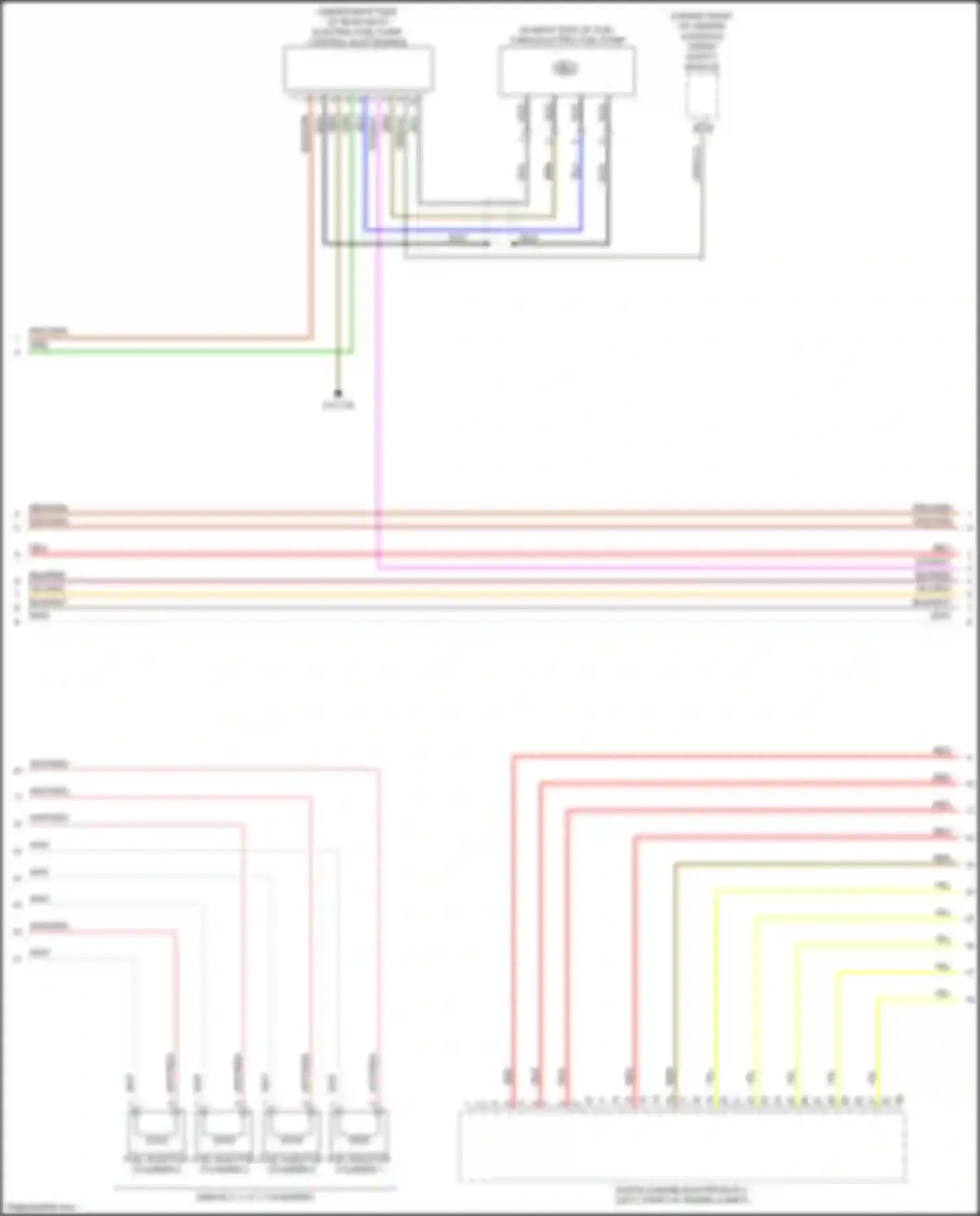 M5 BMW F90 facelift (2020-2024): Wiring diagram engine performance 4.4l turbo (6 of 11)