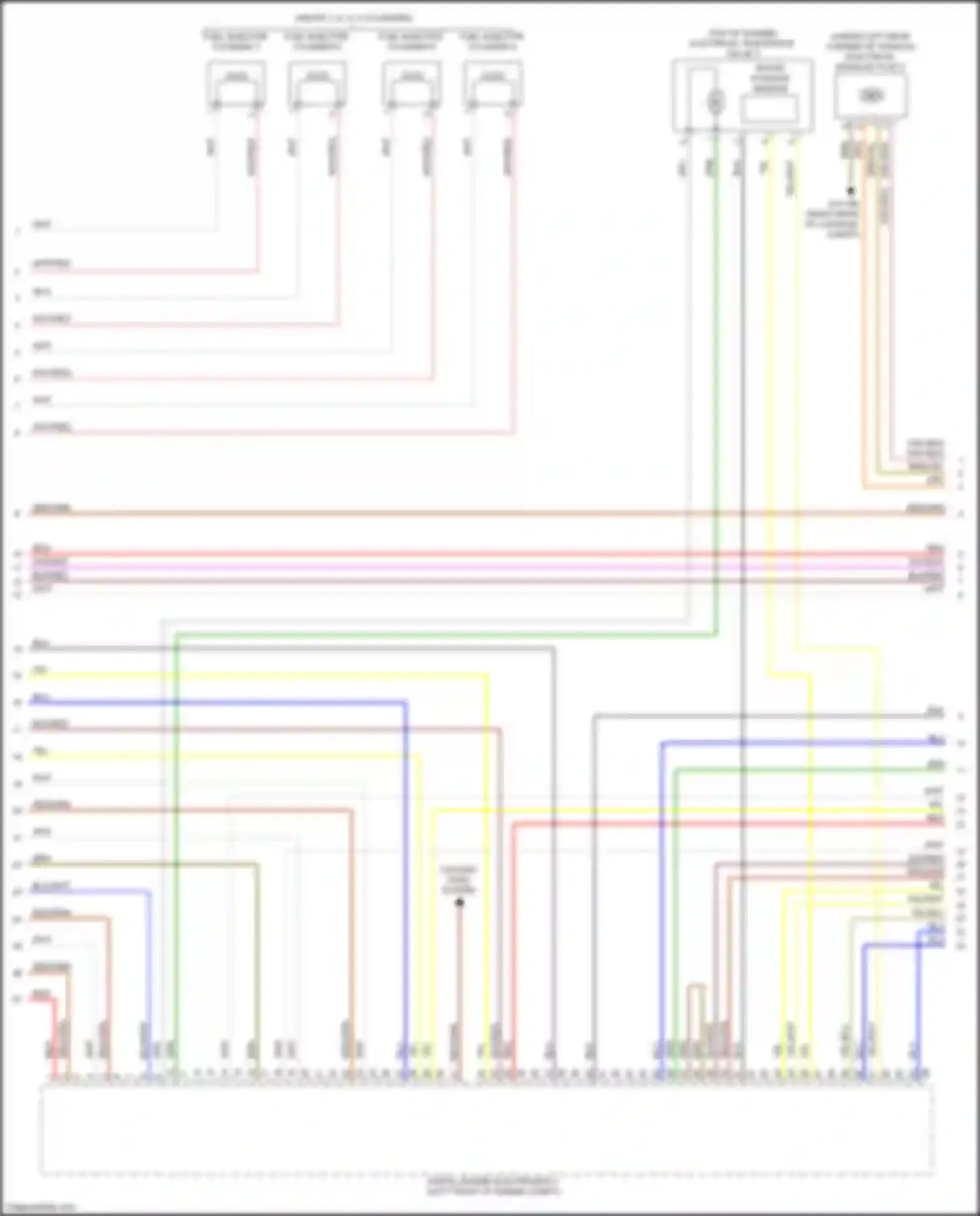 M5 BMW F90 facelift (2020-2024): Wiring diagram engine performance 4.4l turbo (9 of 11)