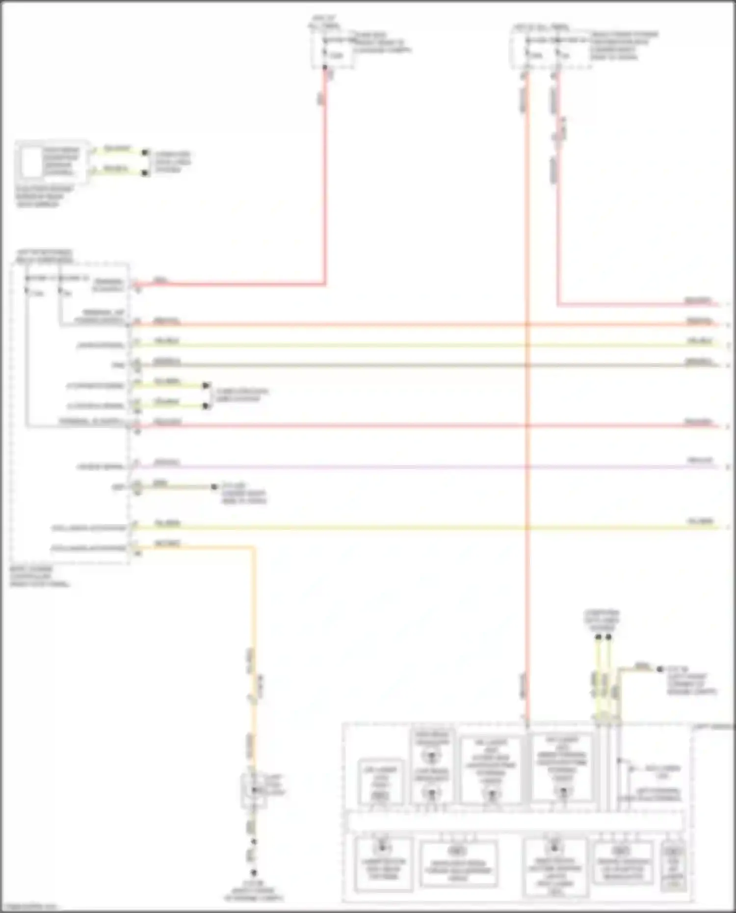 M5 BMW F90 facelift (2020-2024): Headlights circuit (1 of 2)