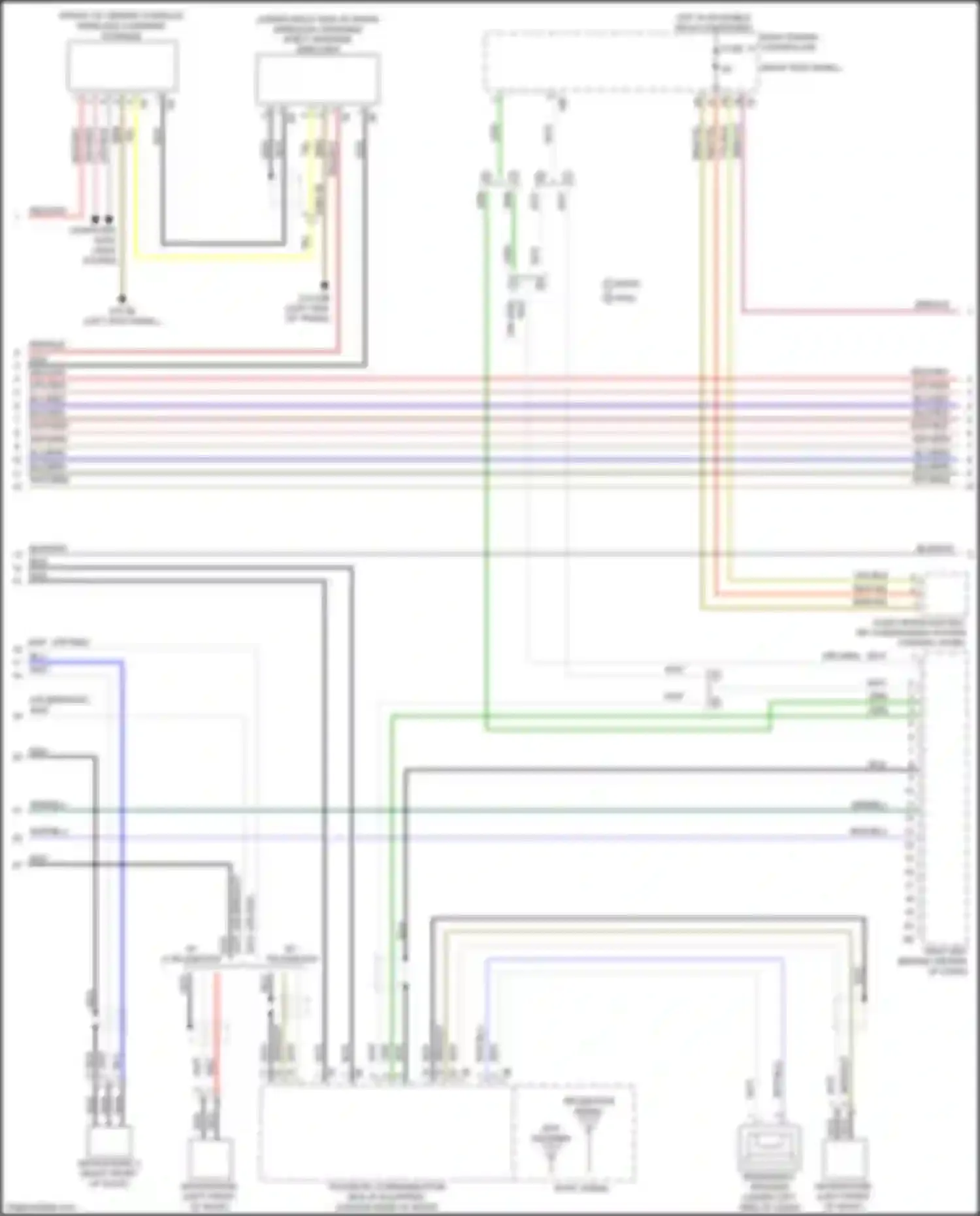 M5 BMW F90 facelift (2020-2024): Navigation circuit, w/ hifi radio & active sound design (2 of 5)