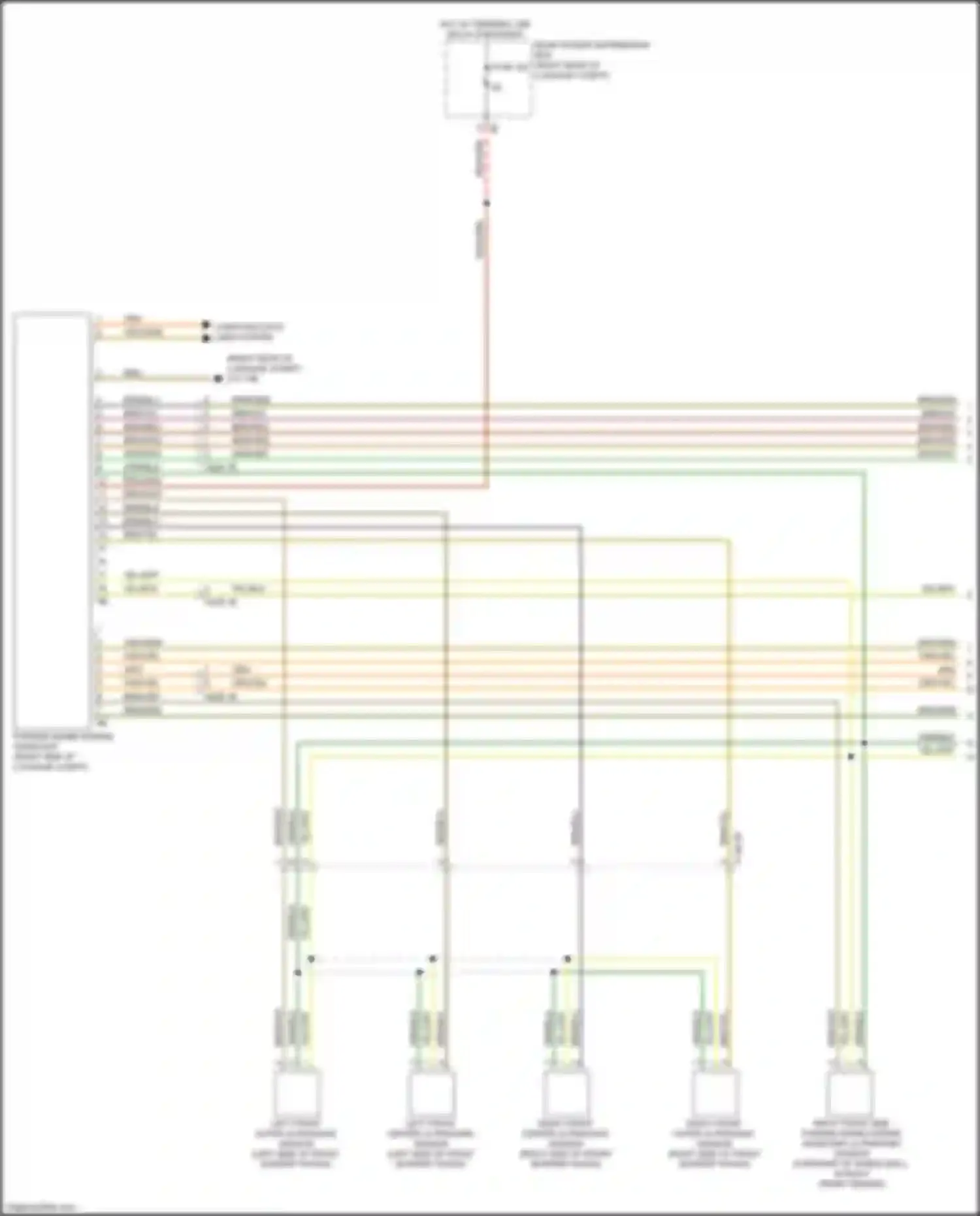 M5 BMW F90 facelift (2020-2024): Parking assistant circuit, high (1 of 2)