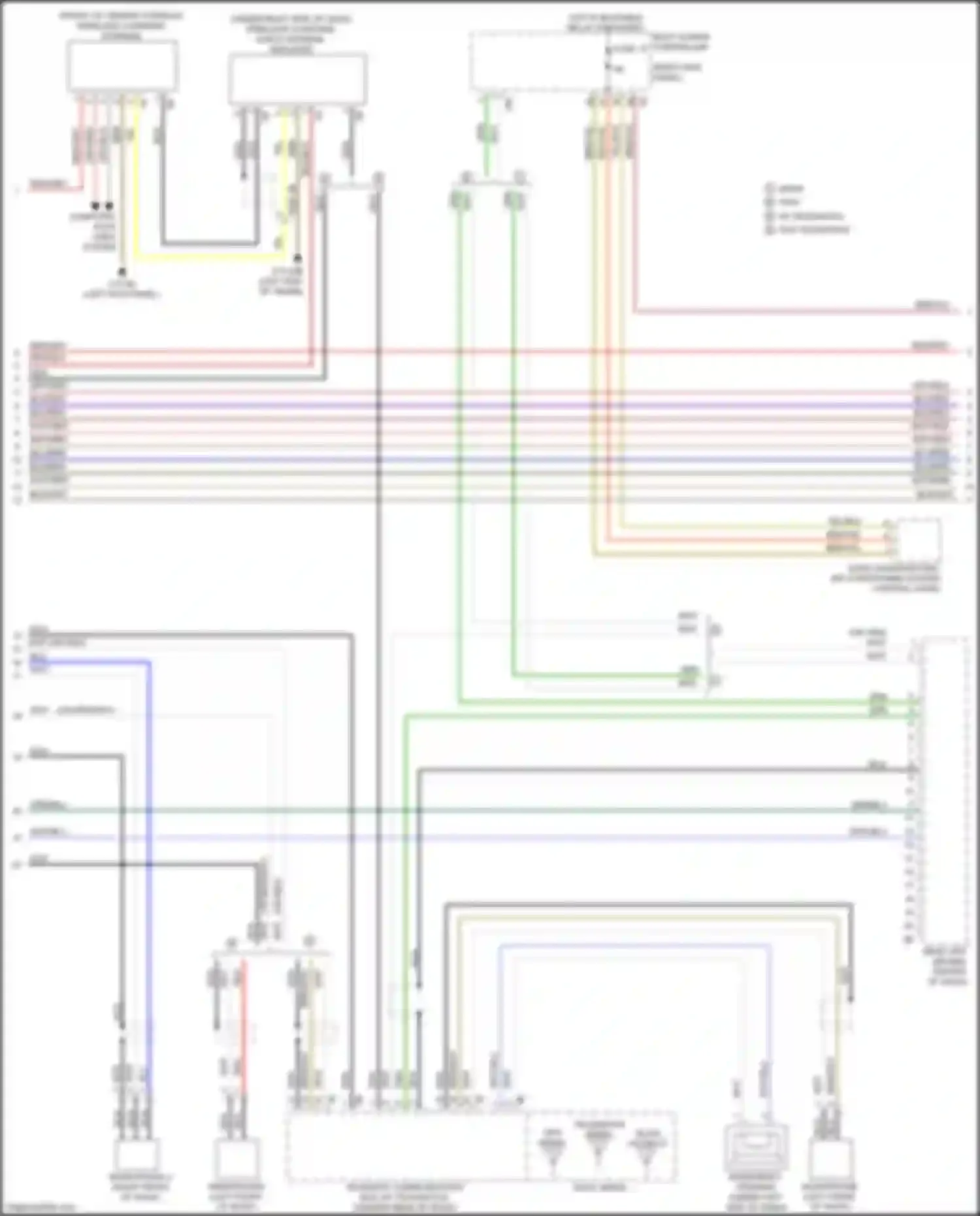 M5 BMW F90 facelift (2020-2024): Base radio circuit, w/ active sound design (2 of 4)