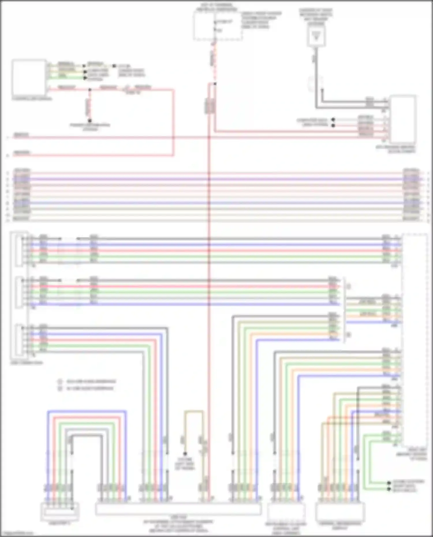 M5 BMW F90 facelift (2020-2024): Base radio circuit, w/ active sound design (3 of 4)