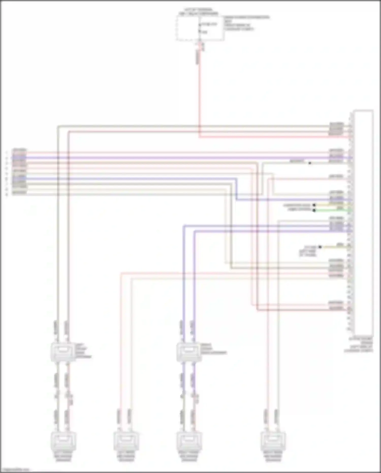 M5 BMW F90 facelift (2020-2024): Base radio circuit, w/ active sound design (4 of 4)