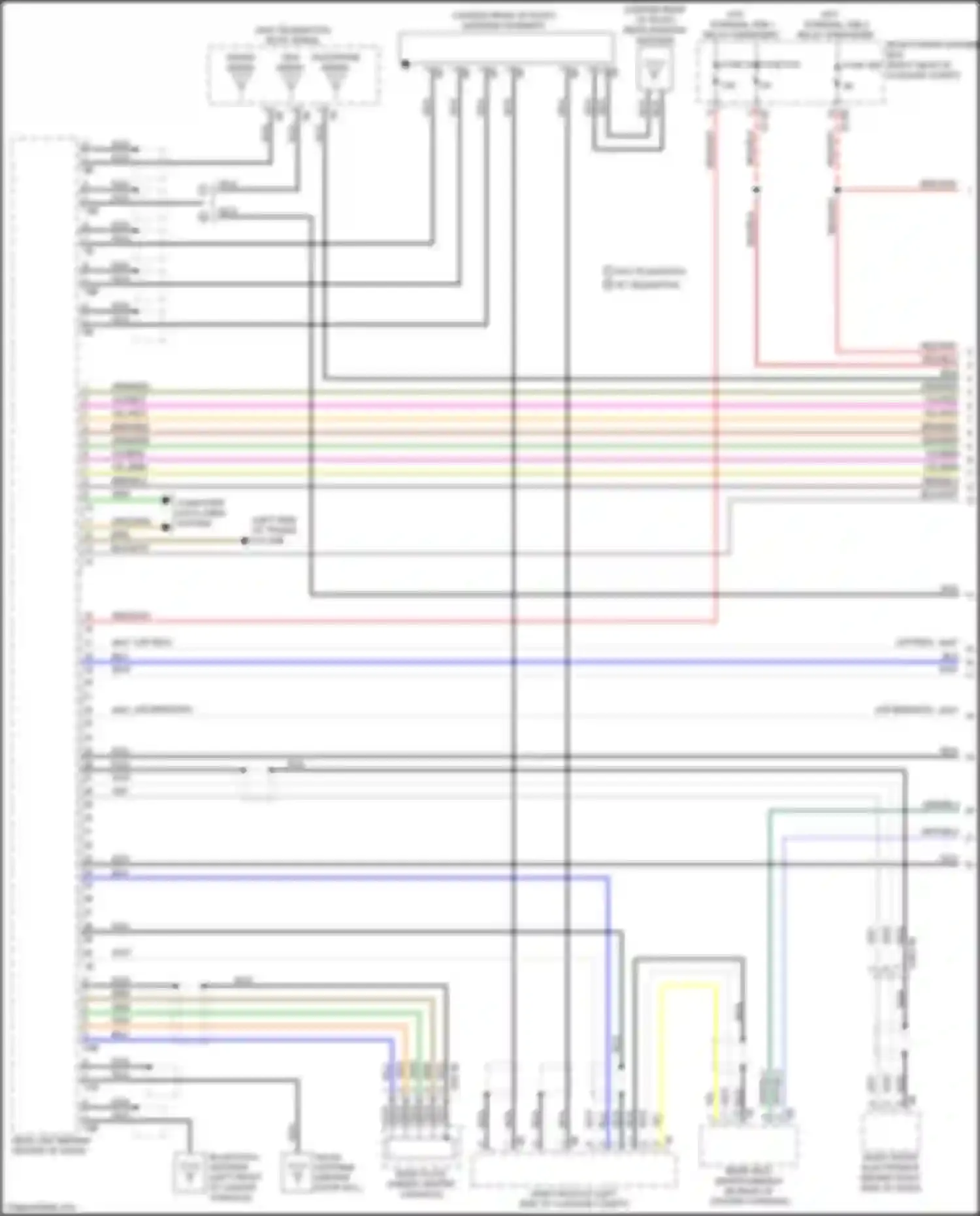 M5 BMW F90 facelift (2020-2024): Hifi radio circuit, w/o active sound design (1 of 4)