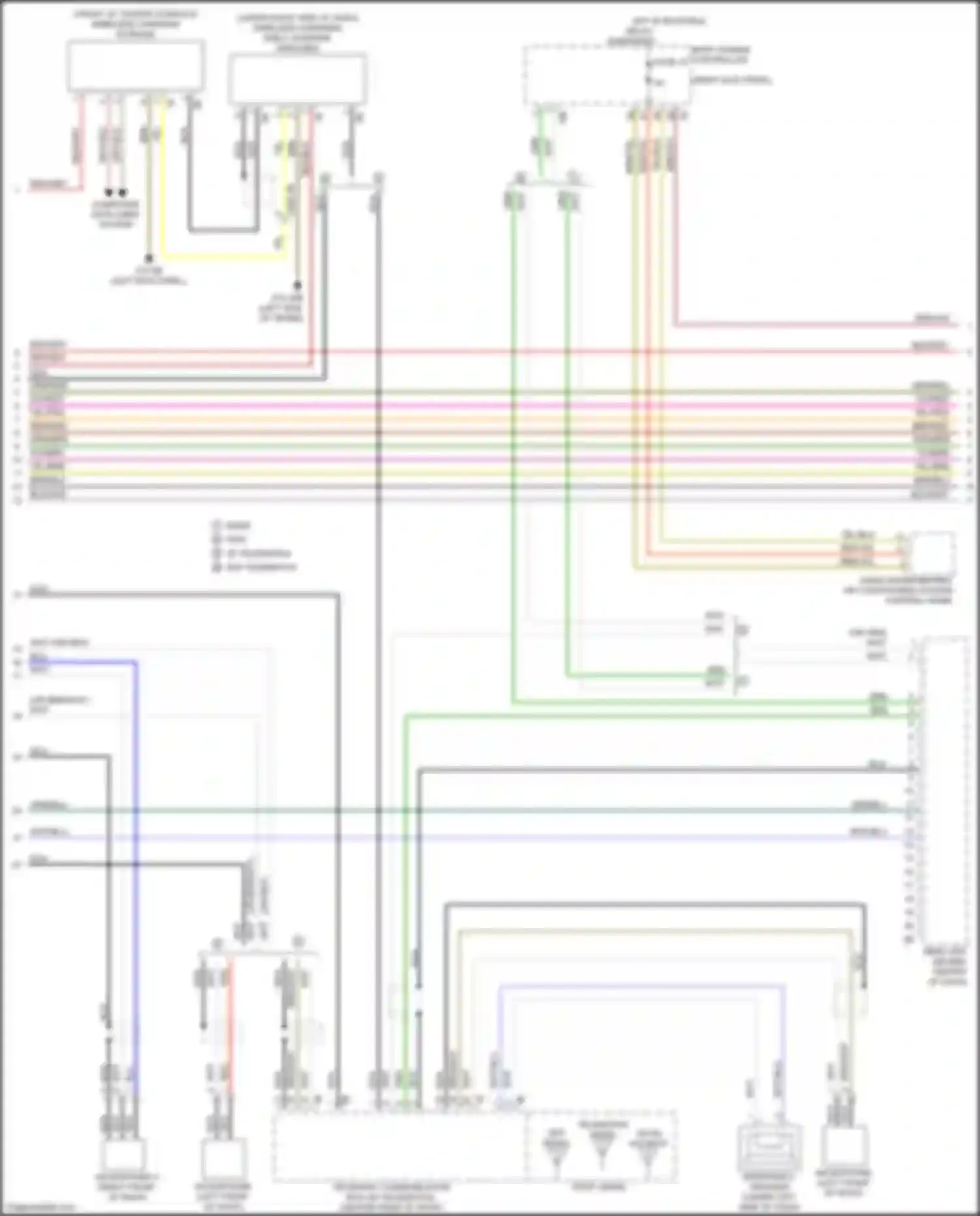 M5 BMW F90 facelift (2020-2024): Hifi radio circuit, w/o active sound design (2 of 4)