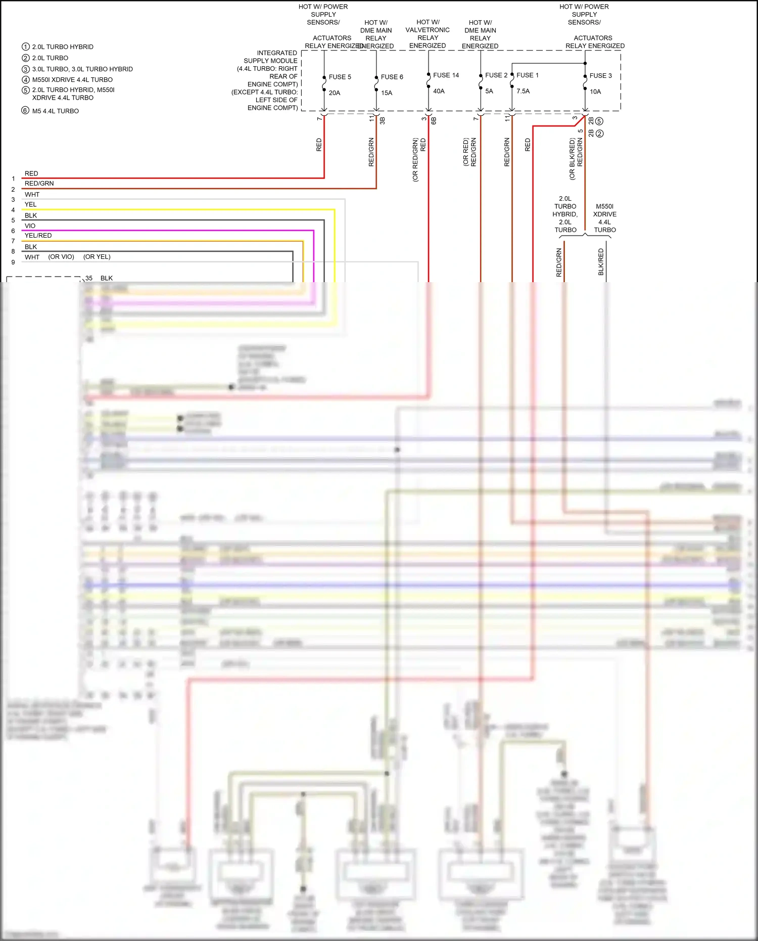 Wiring diagram blk for BMW M5 F90 facelift (2020-2024) (52 of 100)