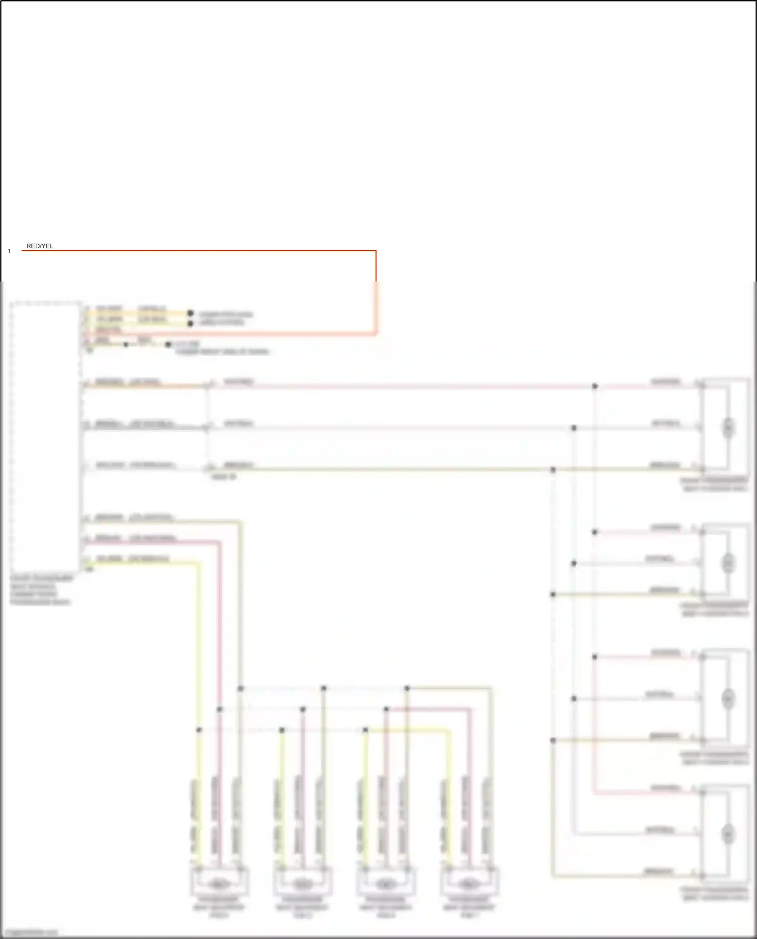 Wiring diagram computer data lines system for BMW M5 F90 facelift (2020-2024) (24 of 131)