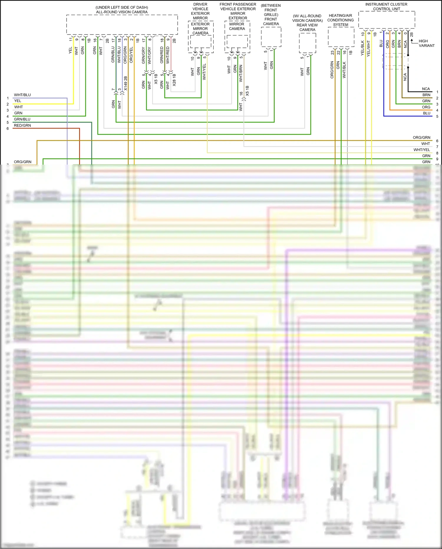 Wiring diagram digital motor electronics for BMW M5 F90 facelift (2020-2024) (8 of 12)