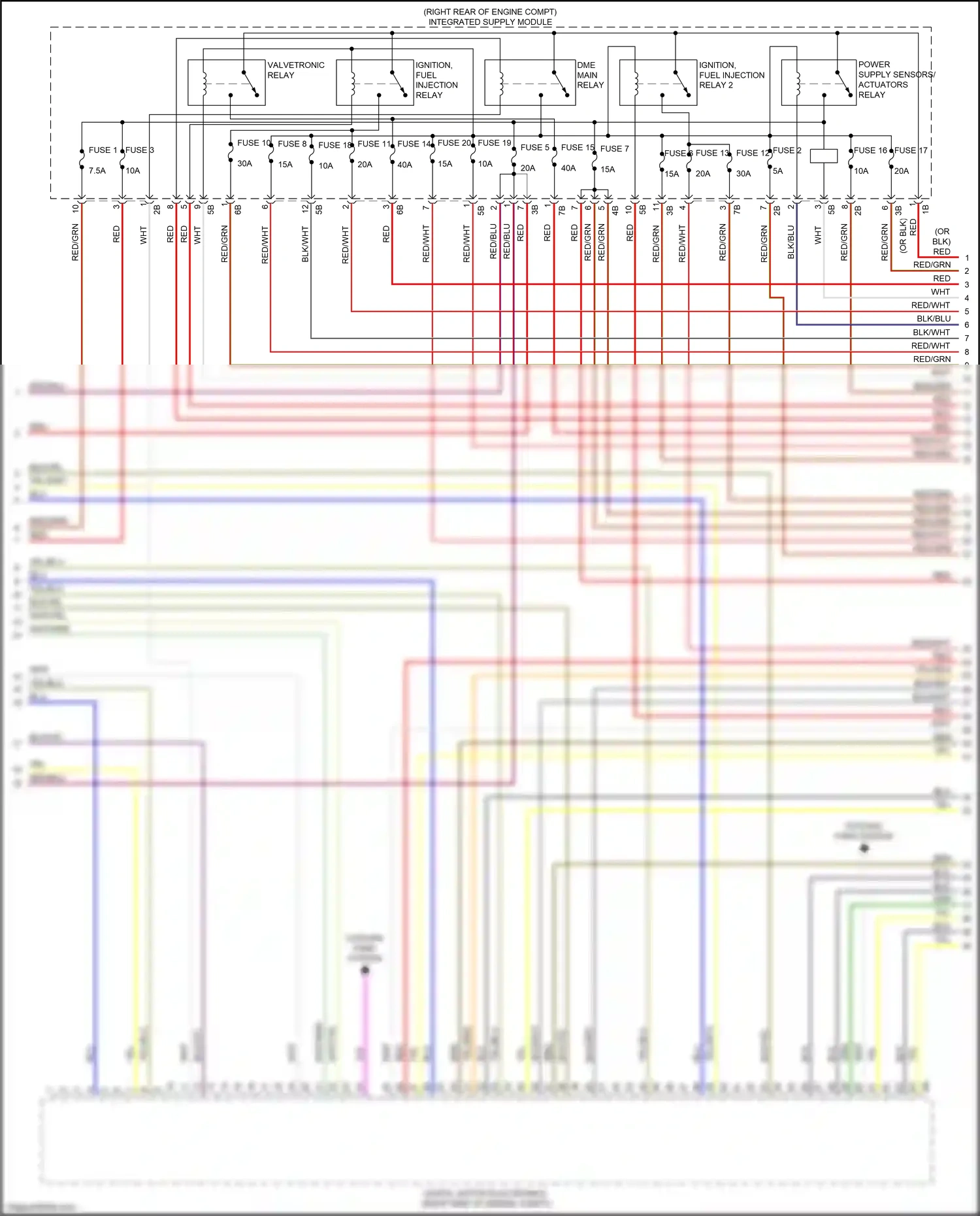 Wiring diagram (or for BMW M5 F90 facelift (2020-2024) (3 of 3)