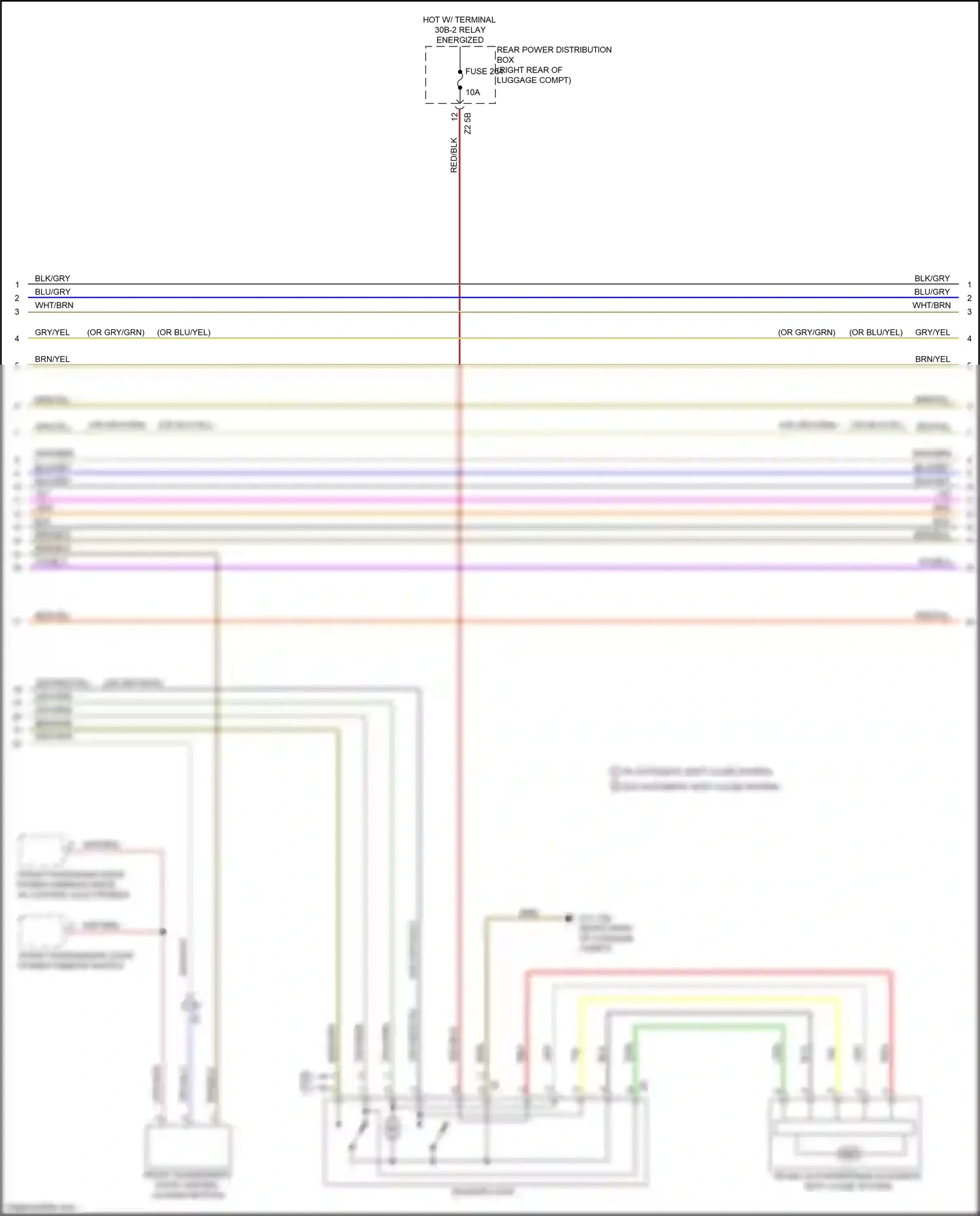 Wiring diagram org/ for BMW M5 F90 facelift (2020-2024) (5 of 64)