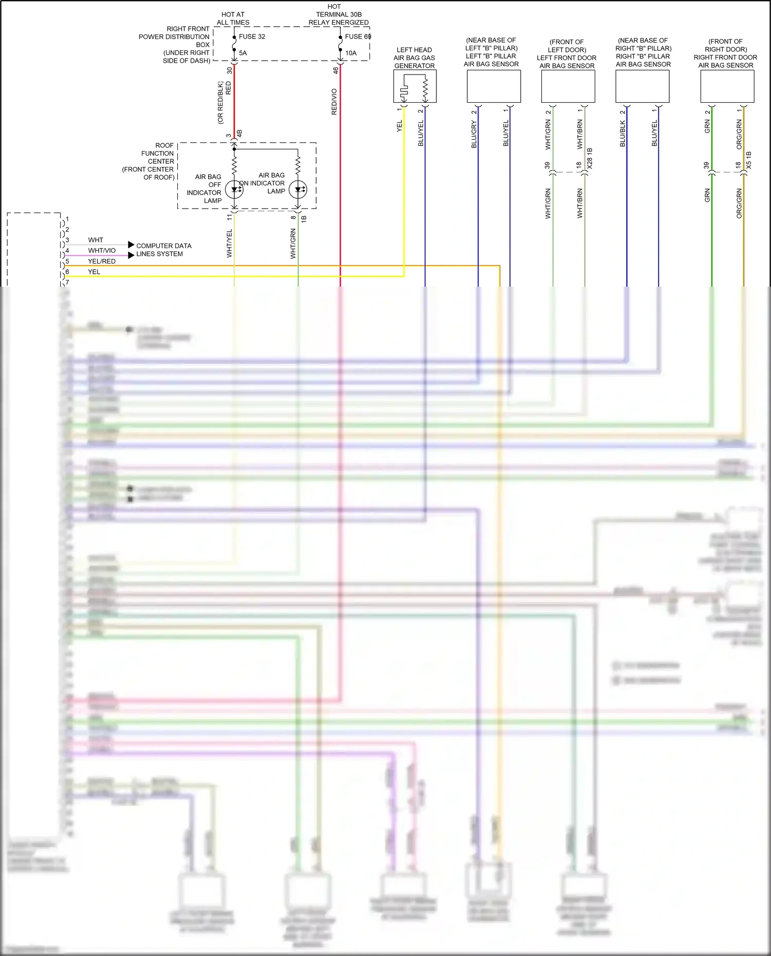 Wiring diagram red for BMW M5 F90 facelift (2020-2024) (30 of 125)
