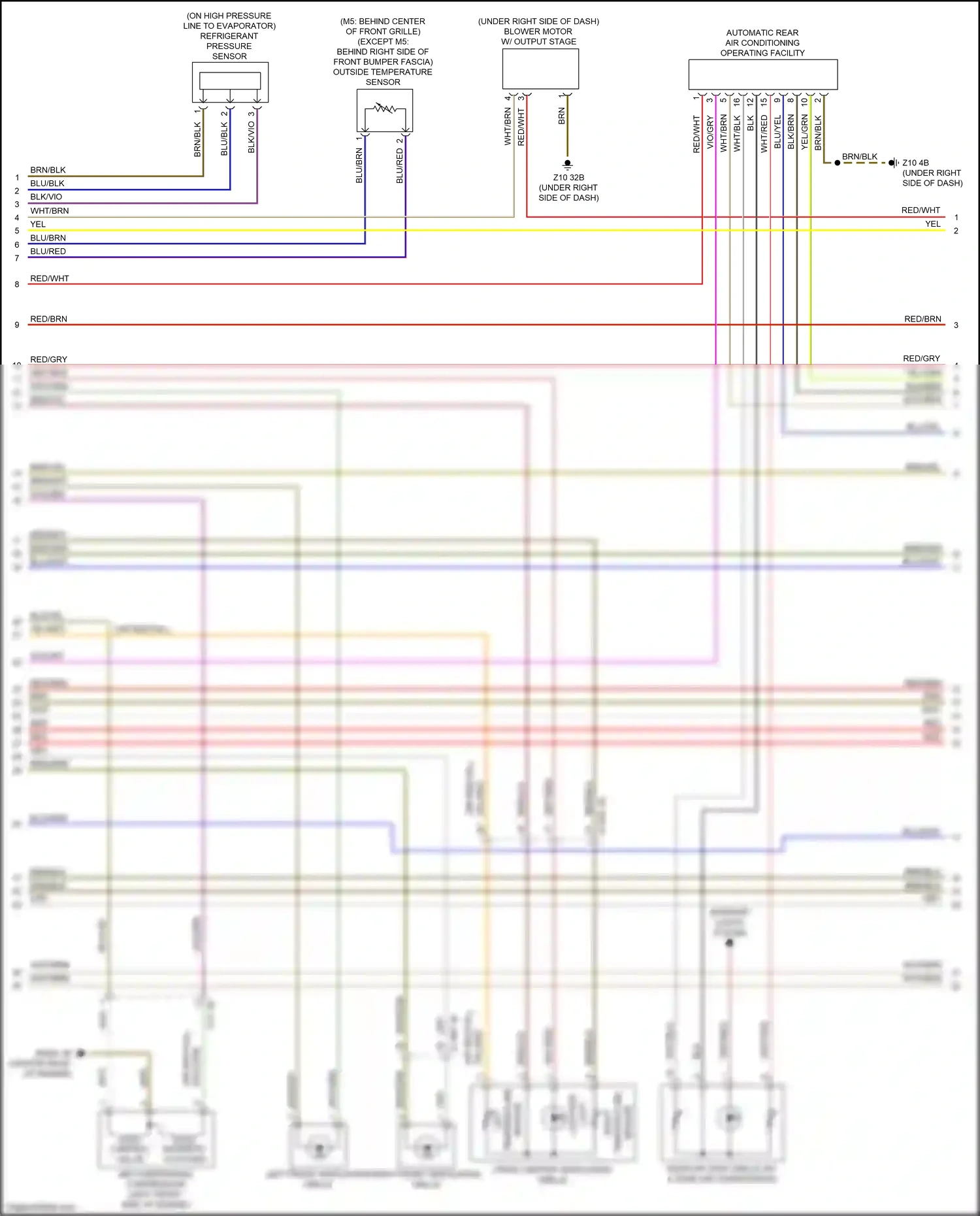 Wiring diagram red for BMW M5 F90 facelift (2020-2024) (18 of 125)