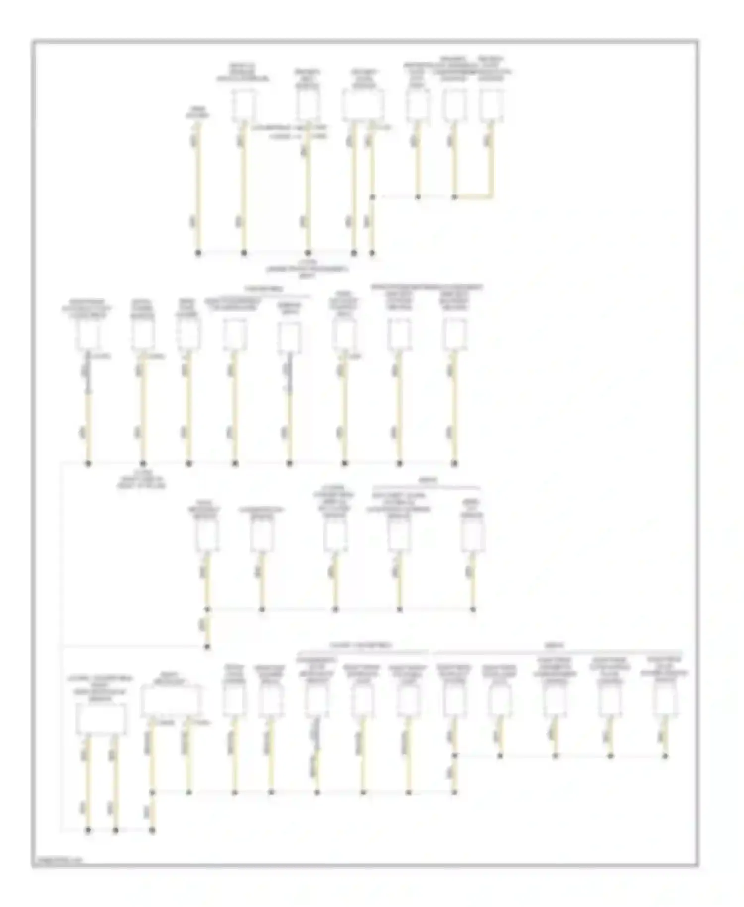 M6 BMW E63/E64 (2005-2010): Ground distribution circuit (5 of 7)