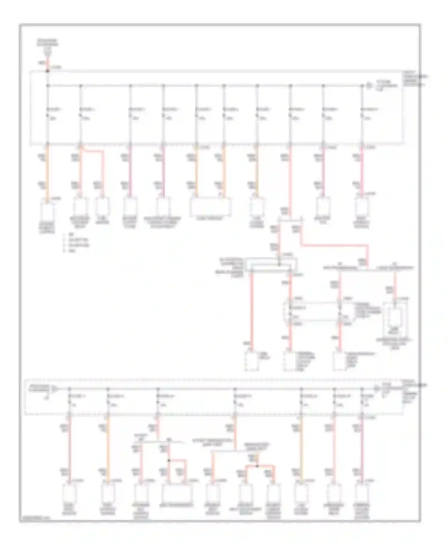 Wiring diagram blower output stage for BMW M6 E63/E64 (2005-2010) (3 of 3)