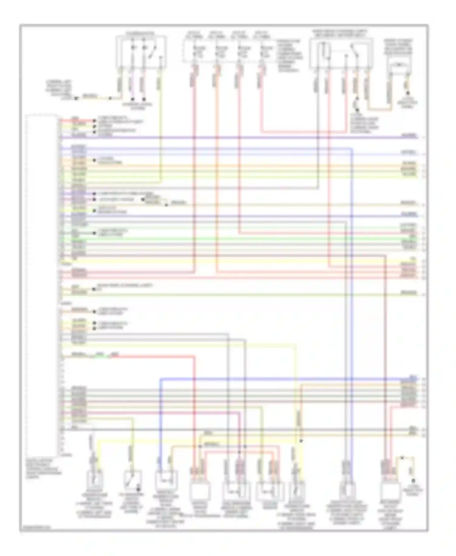 Wiring diagram blu/brn for BMW M6 E63/E64 (2005-2010) (9 of 20)