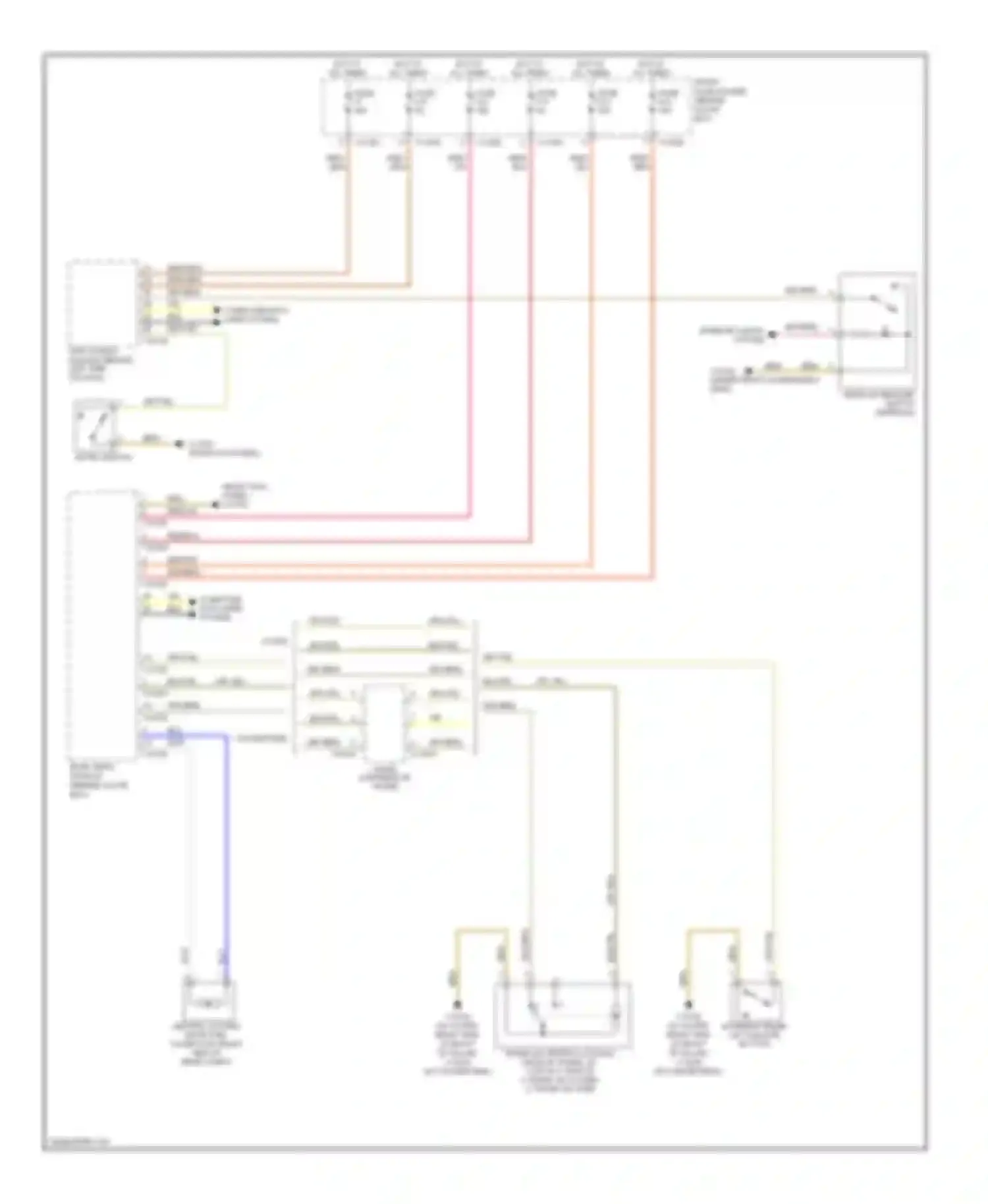 Wiring diagram computer data lines system for BMW M6 E63/E64 (2005-2010) (48 of 50)