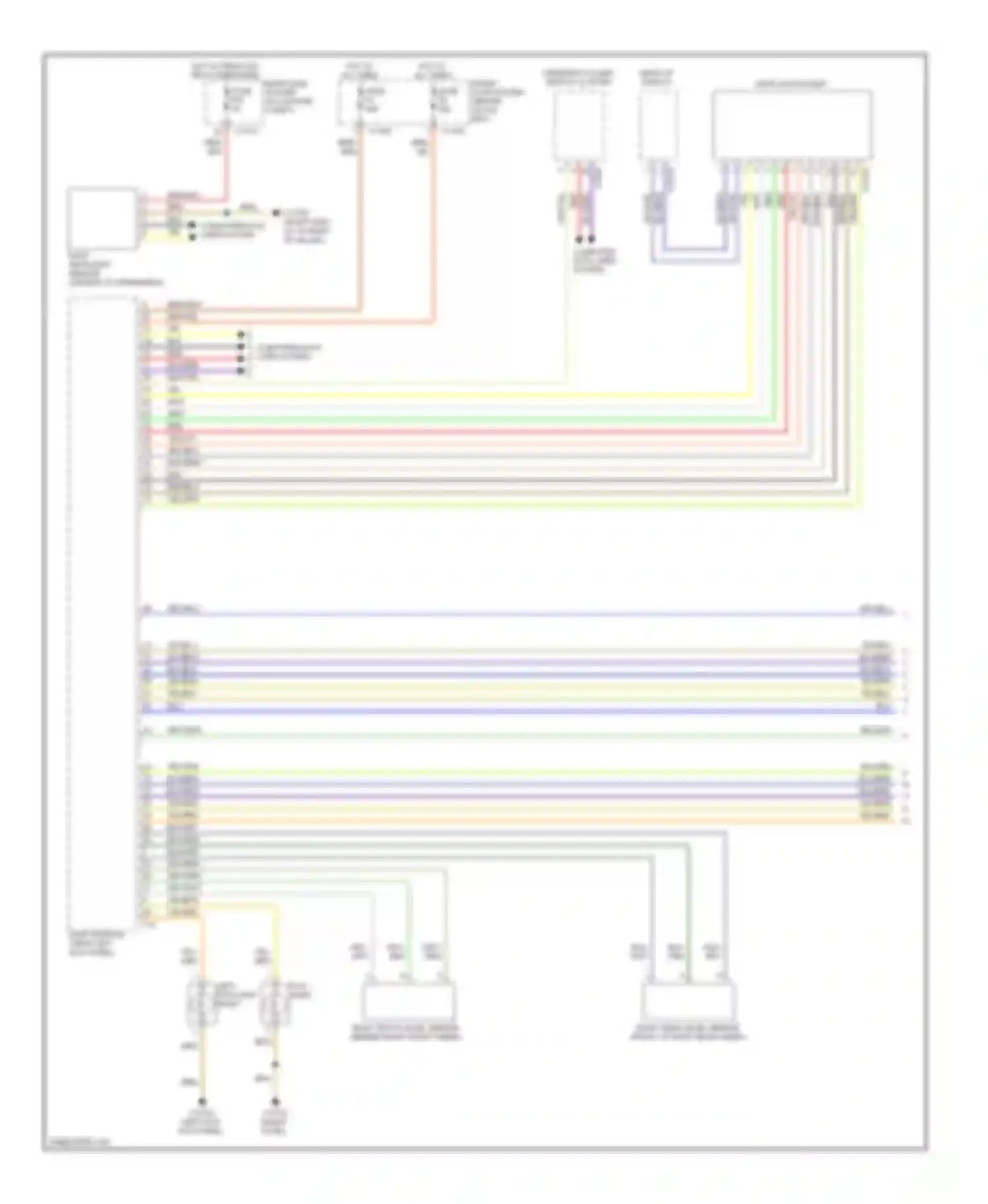 Wiring diagram yel/blk for BMW M6 E63/E64 (2005-2010)