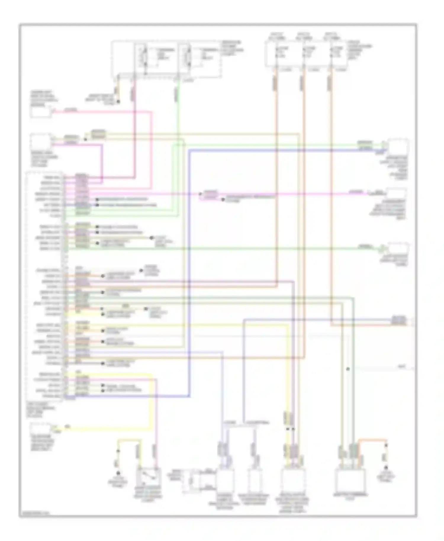 Wiring diagram grn/red for BMW M6 E63/E64 (2005-2010)