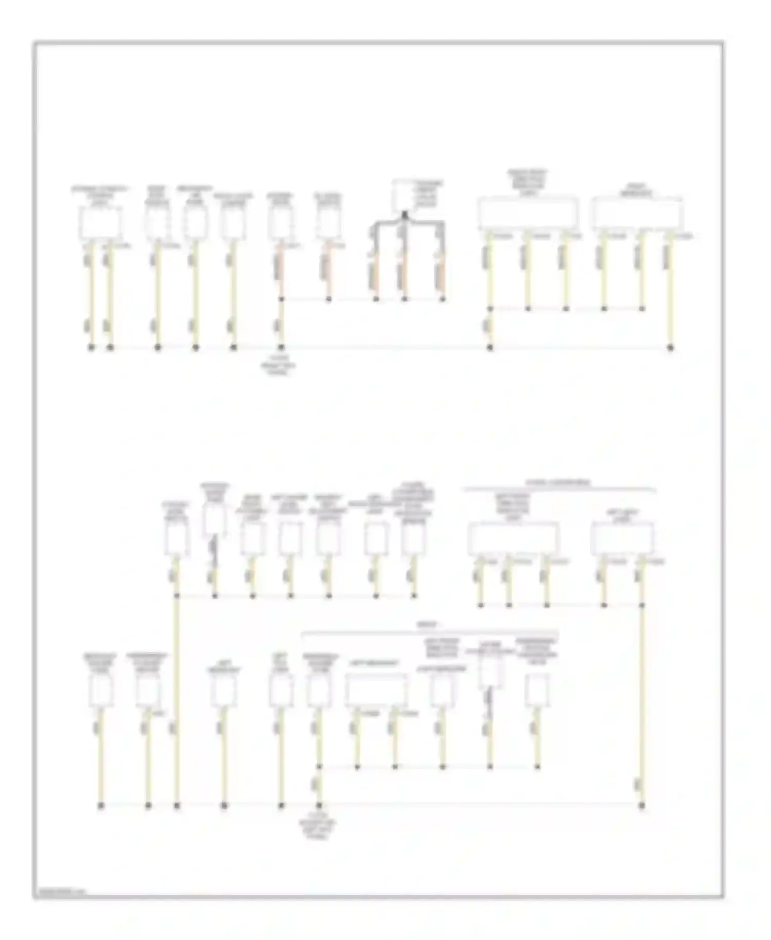 Wiring diagram left front entrance light for BMW M6 E63/E64 (2005-2010) (2 of 2)