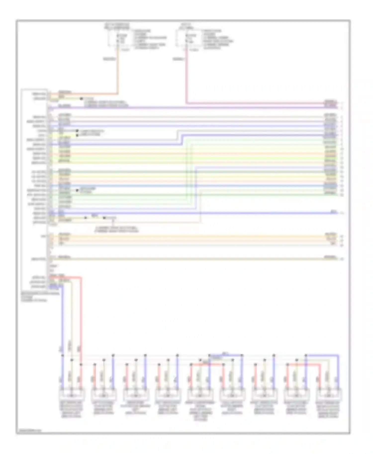 Wiring diagram mtrs sig lin bus sig mtrs gnd for BMW M6 E63/E64 (2005-2010) (1 of 1)