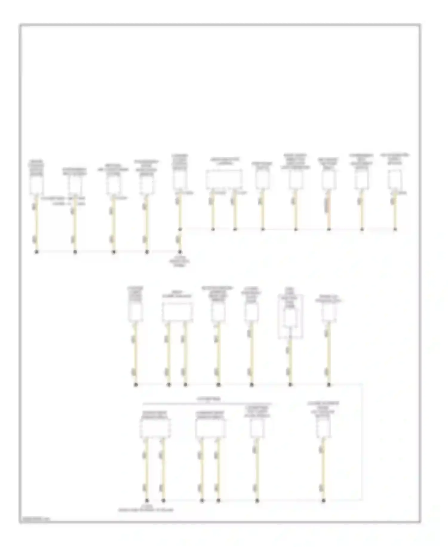 Wiring diagram right front direction indicator for BMW M6 E63/E64 (2005-2010) (1 of 2)