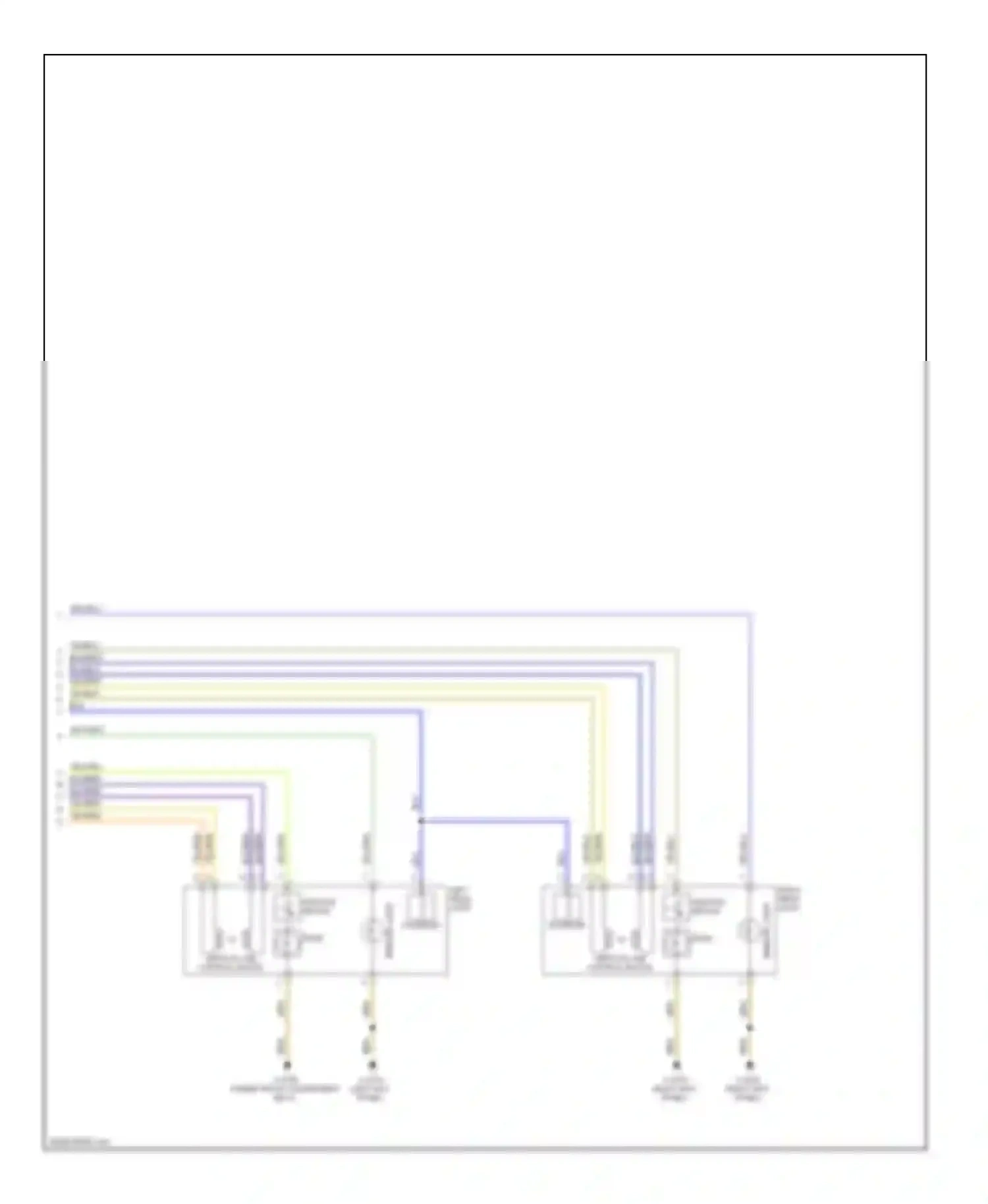 BMW M6 E63/E64 (2005-2010) (right kick panel) wiring diagram  (15 of 26)