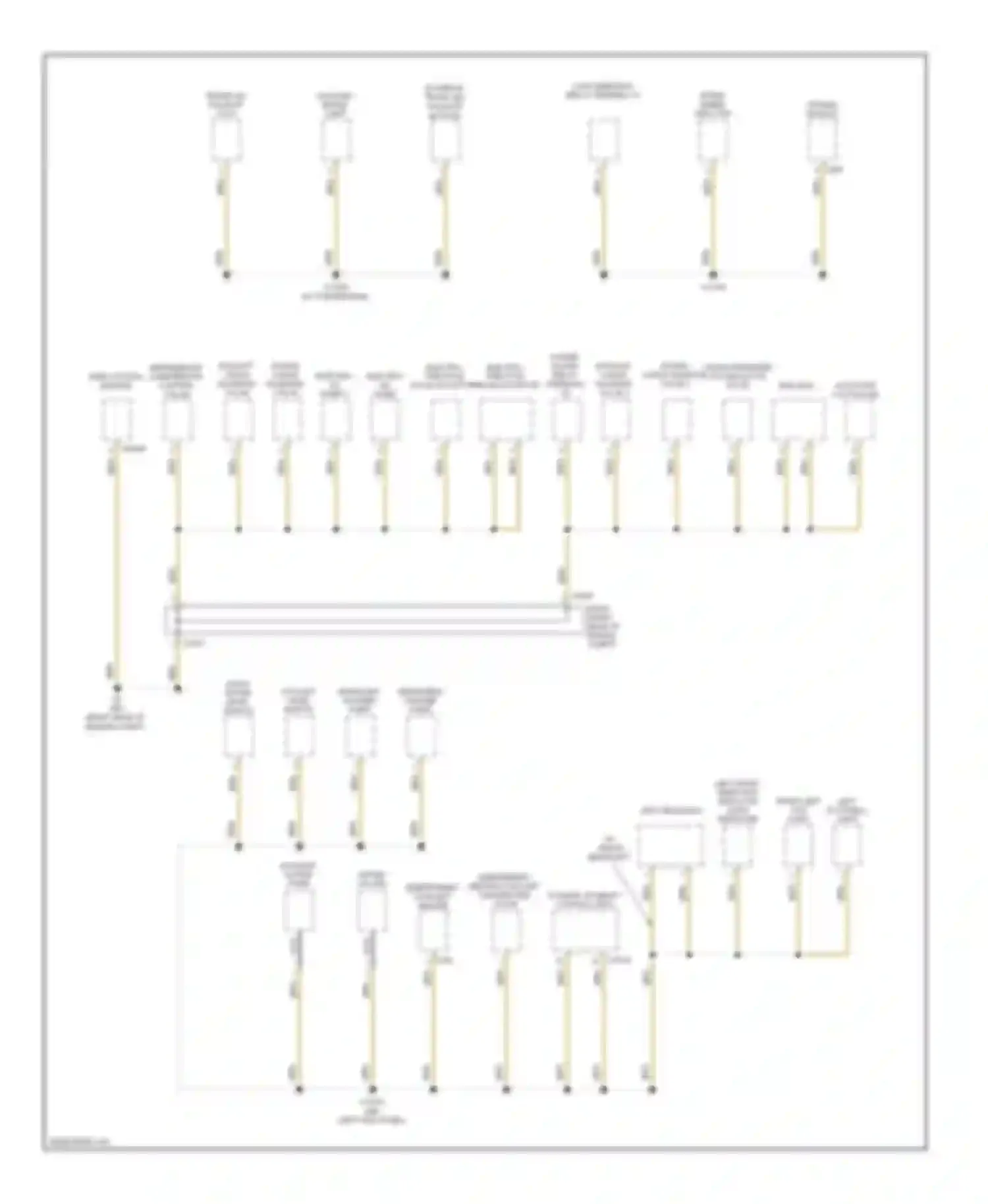 Wiring diagram wash water level switch for BMW M6 E63/E64 (2005-2010) (1 of 1)