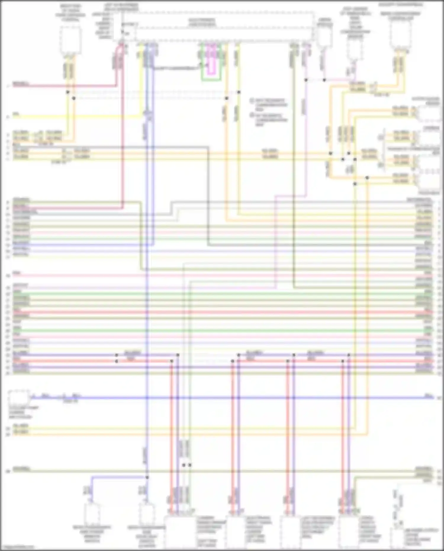 M6 BMW F06/F13/F12 facelift (2015-2018): Computer data lines circuit (5 of 6)