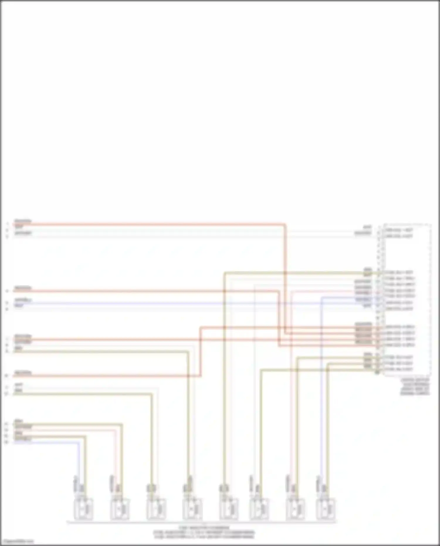 M6 BMW F06/F13/F12 facelift (2015-2018): Wiring diagram engine performance 4.4l turbo (11 of 11)