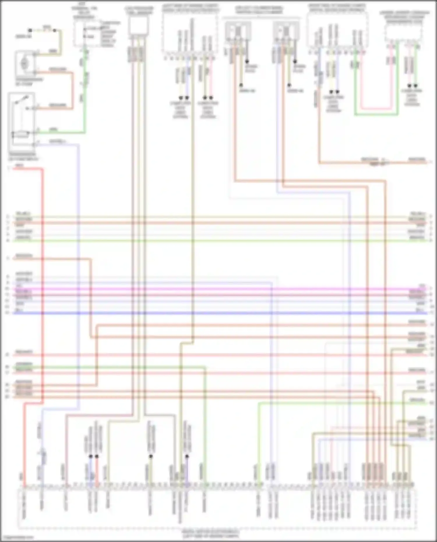 M6 BMW F06/F13/F12 facelift (2015-2018): Wiring diagram engine performance 4.4l turbo (3 of 11)