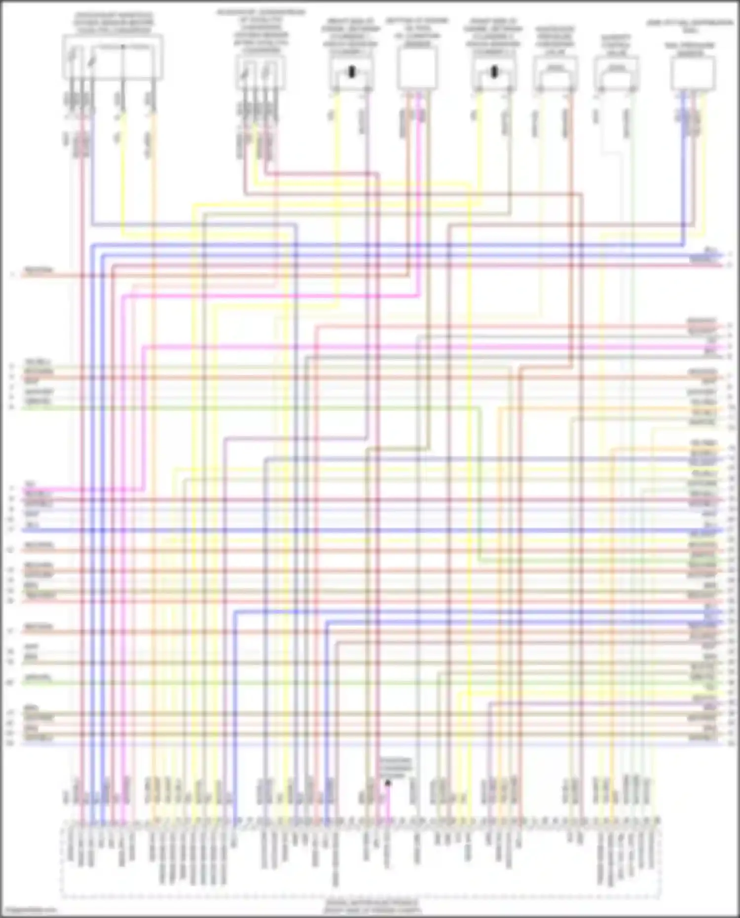 M6 BMW F06/F13/F12 facelift (2015-2018): Wiring diagram engine performance 4.4l turbo (4 of 11)