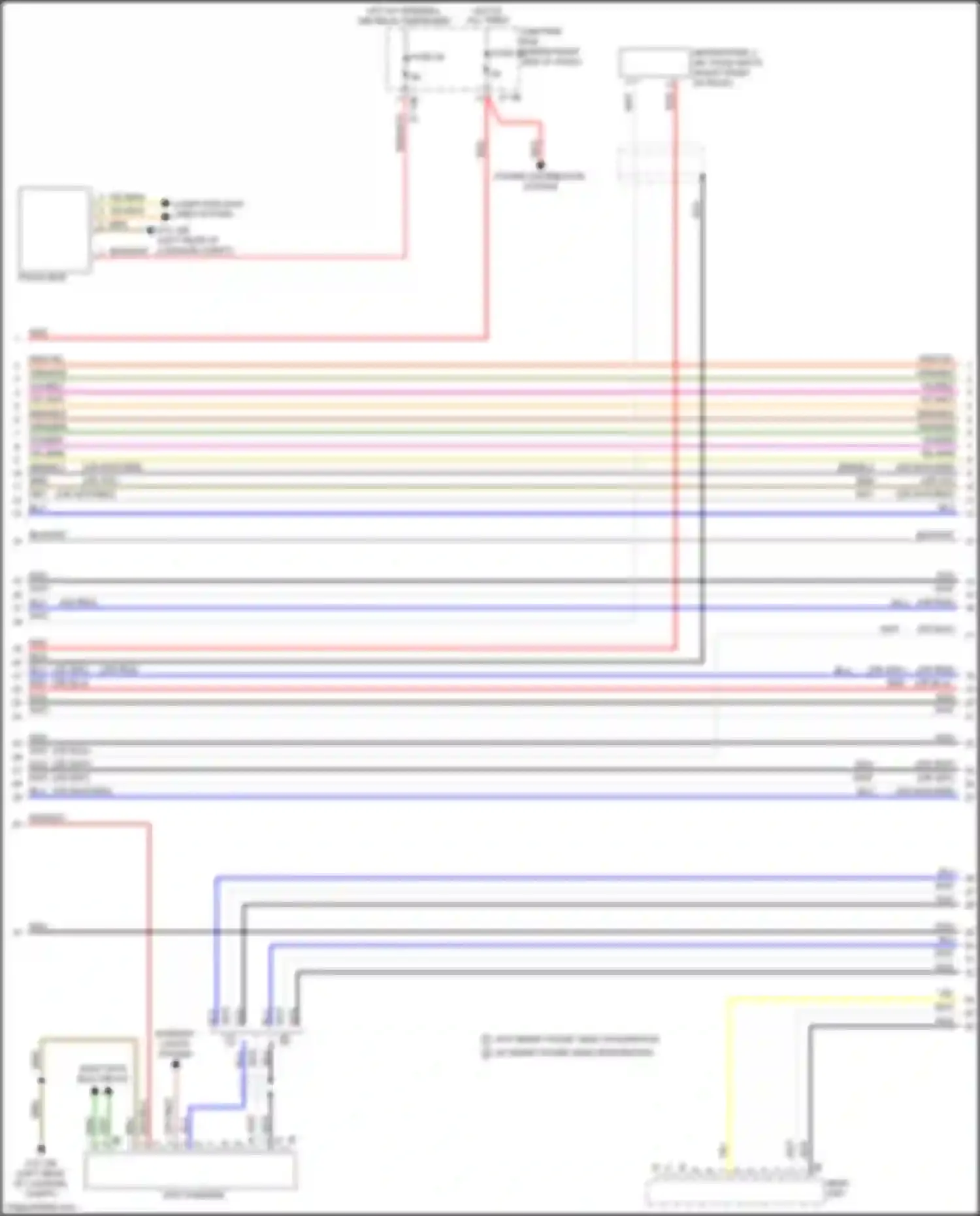 M6 BMW F06/F13/F12 facelift (2015-2018): Navigation circuit, w/o active sound design (2 of 5)