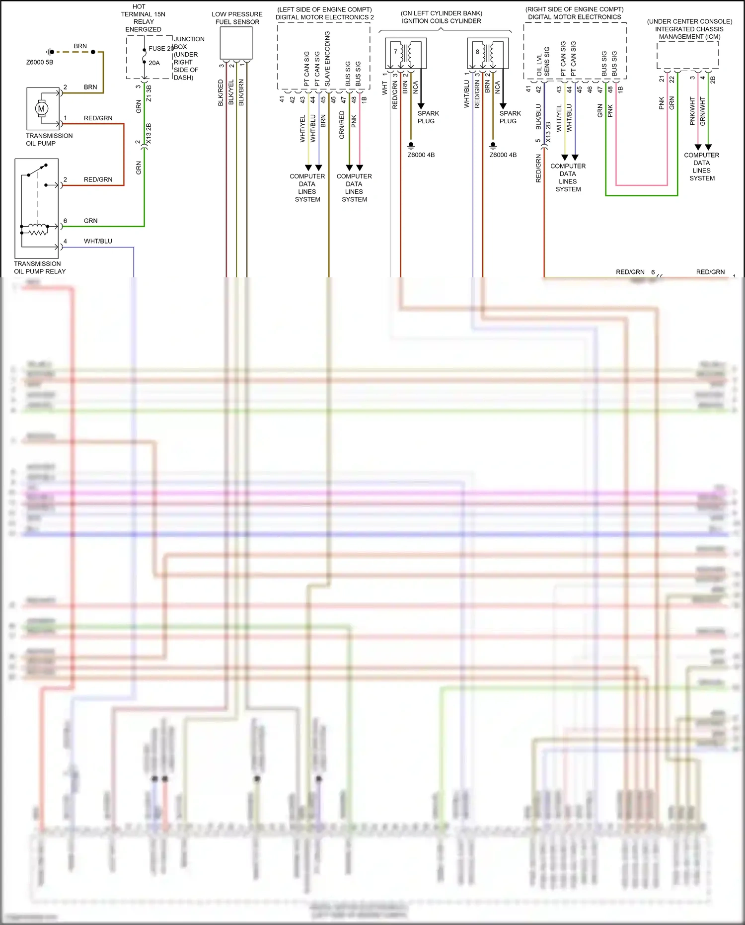 Wiring diagram slave encoding for BMW M6 F06/F13/F12 facelift (2015-2018) (1 of 1)