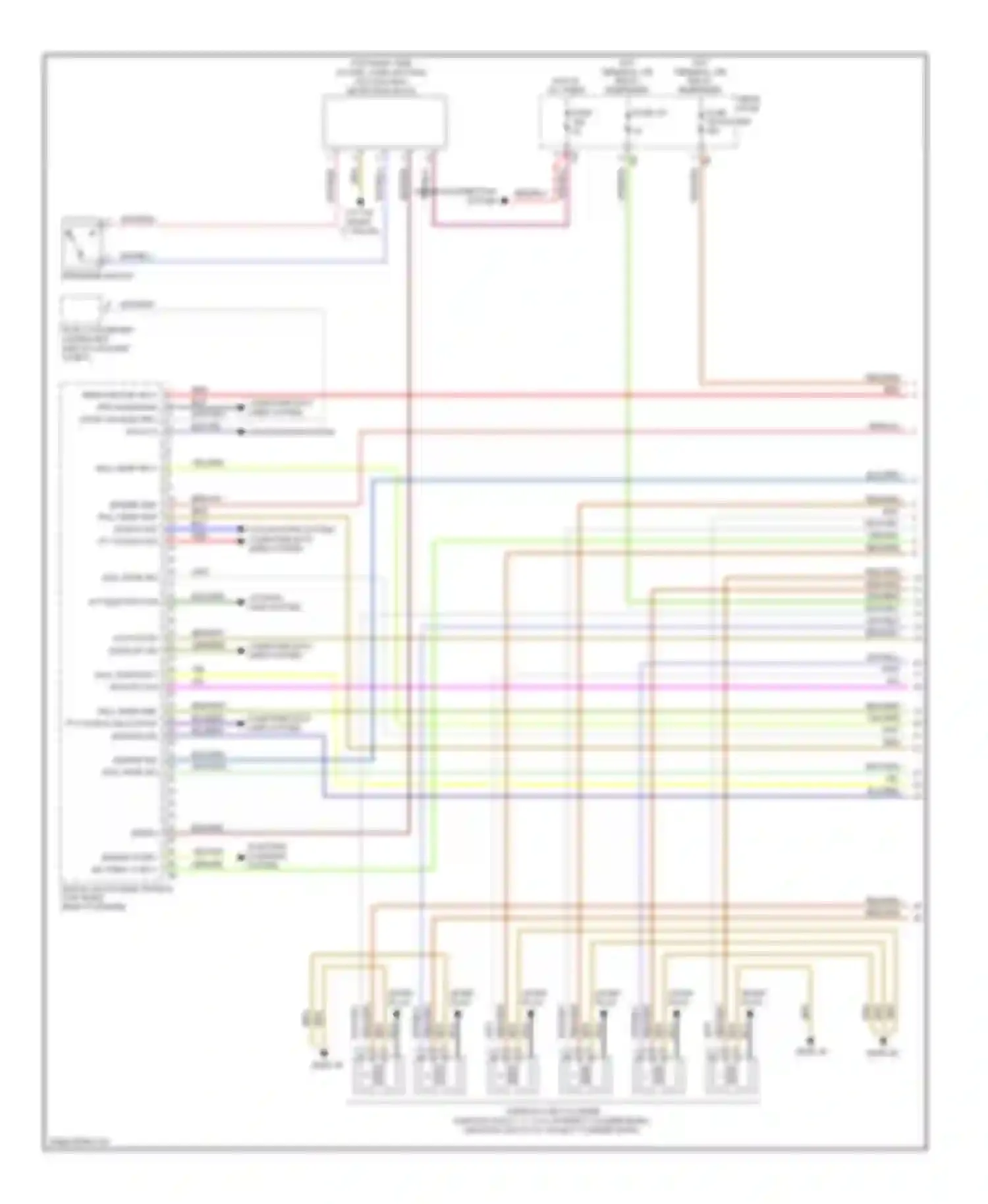M6 BMW F06/F13/F12 (2012-2015): Wiring diagram engine performance 4.4l twin turbo (1 of 11)