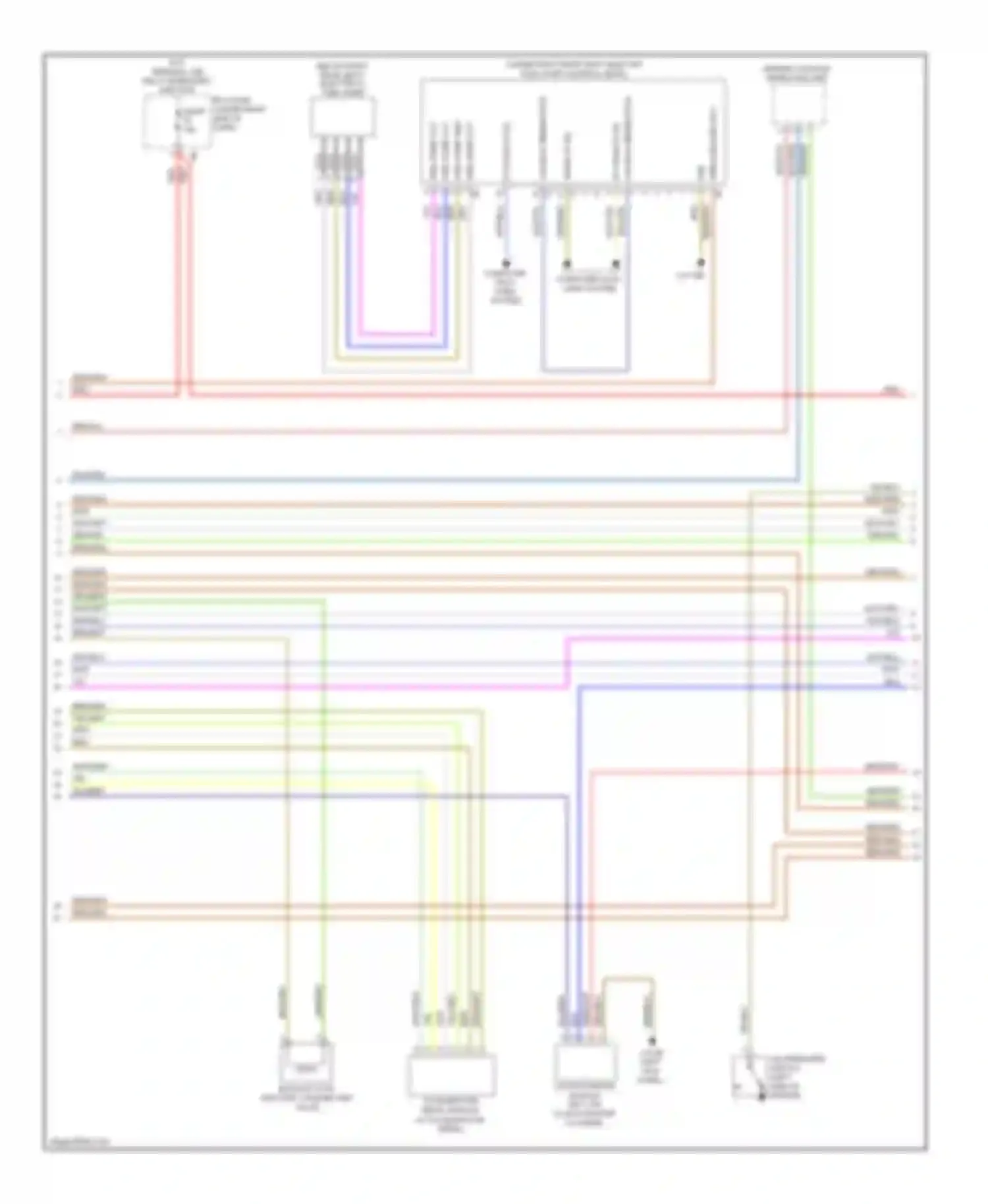 M6 BMW F06/F13/F12 (2012-2015): Wiring diagram engine performance 4.4l twin turbo (2 of 11)