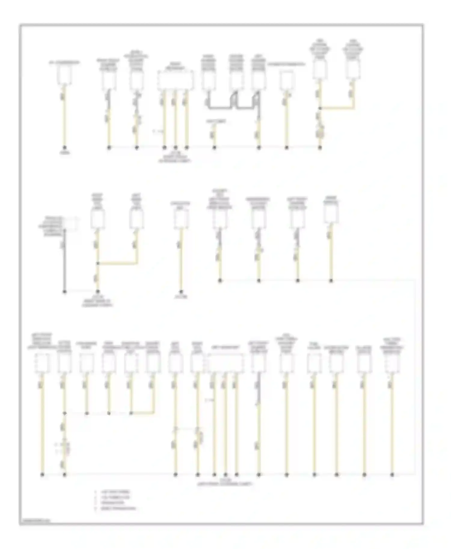 M6 BMW F06/F13/F12 (2012-2015): Ground distribution circuit (5 of 6)