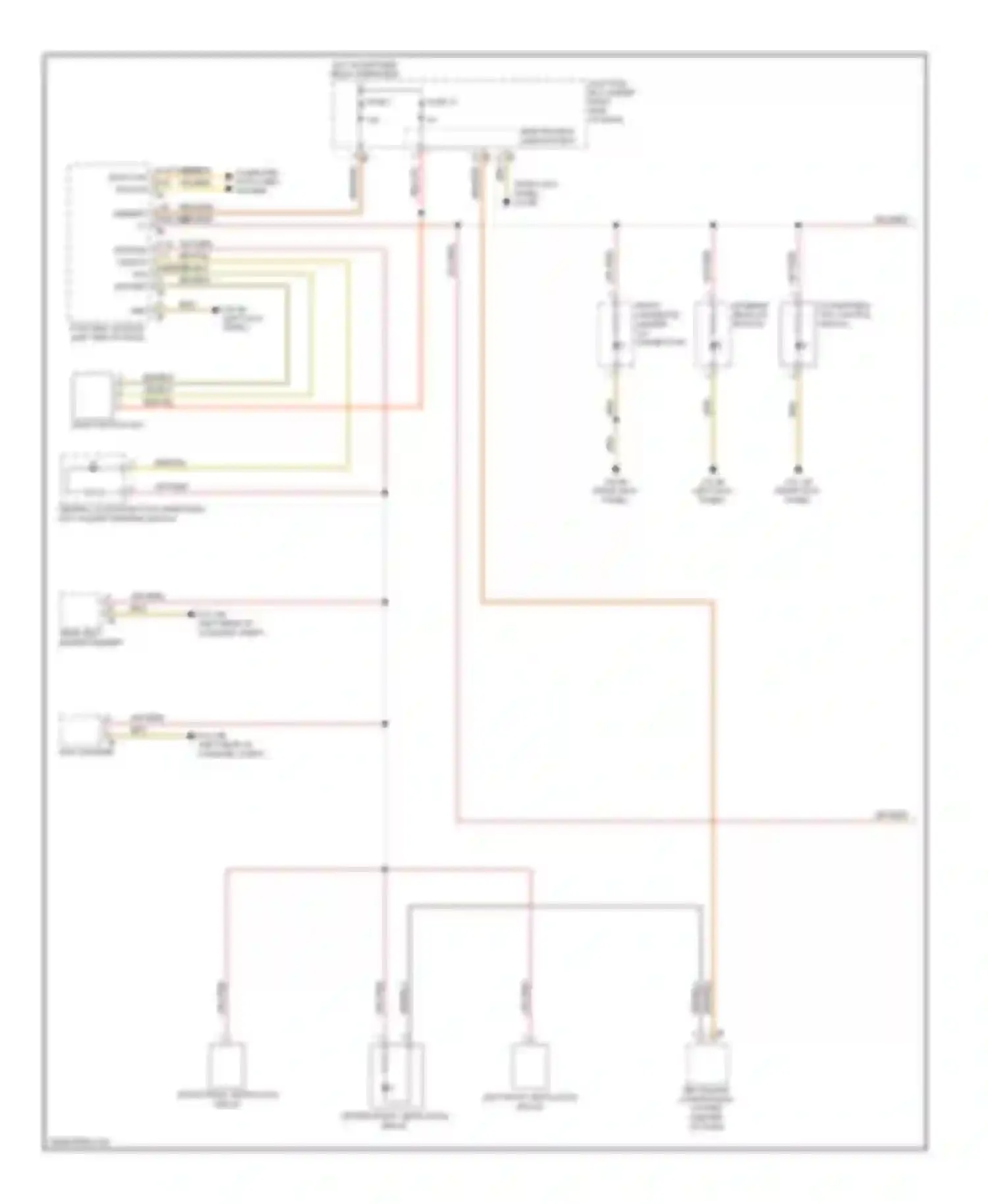 M6 BMW F06/F13/F12 (2012-2015): Instrument illumination circuit (1 of 2)