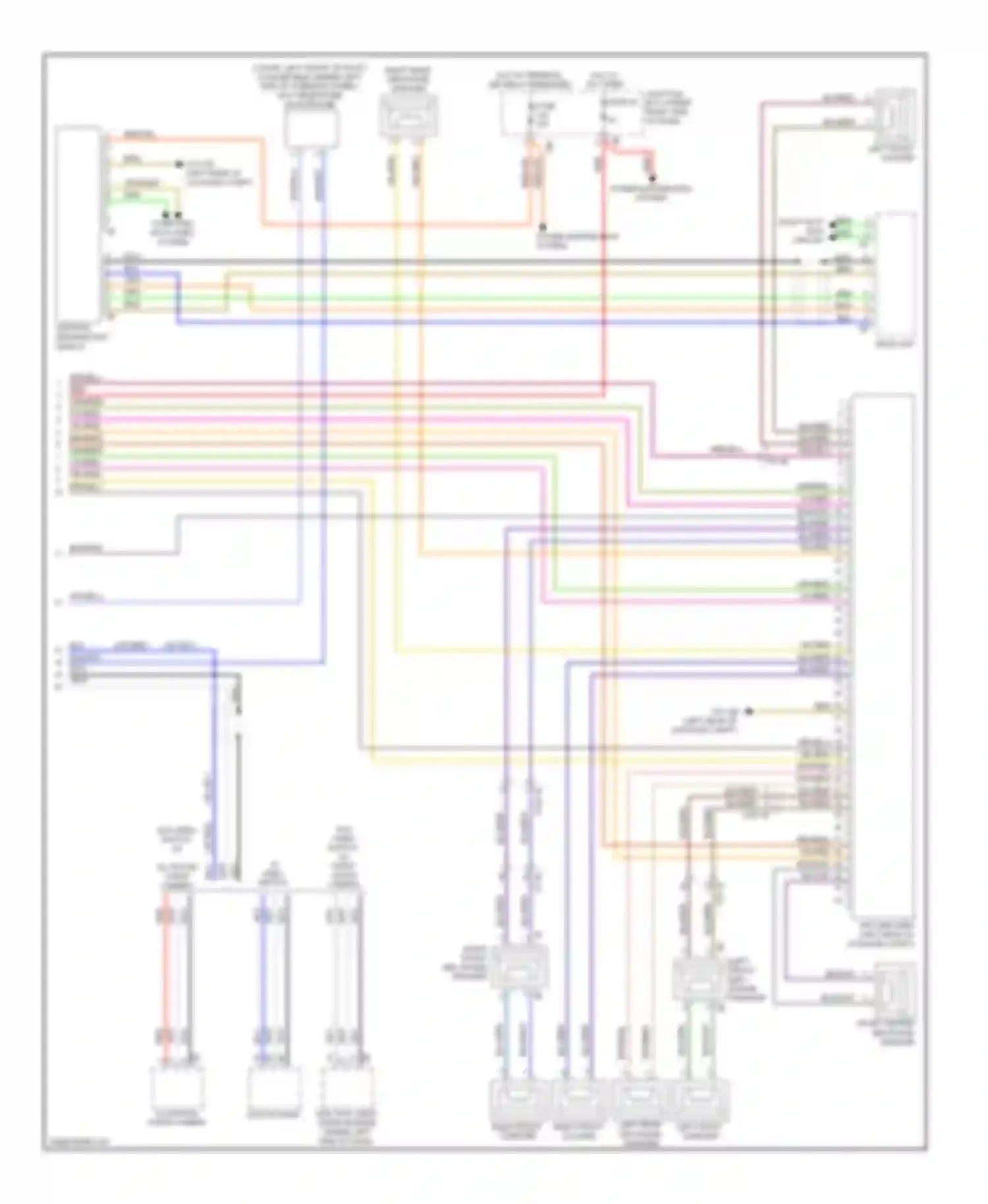 M6 BMW F06/F13/F12 (2012-2015): Navigation circuit, basic (2 of 2)