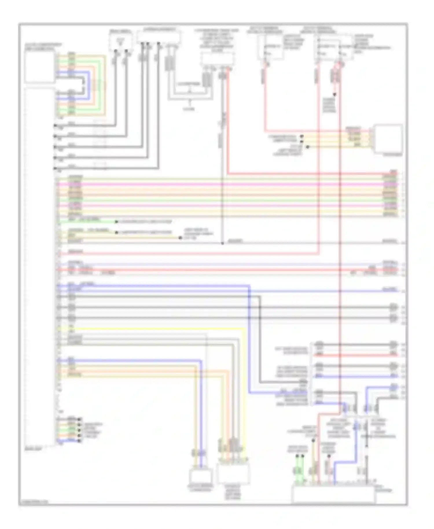 M6 BMW F06/F13/F12 (2012-2015): Navigation circuit, high (1 of 3)