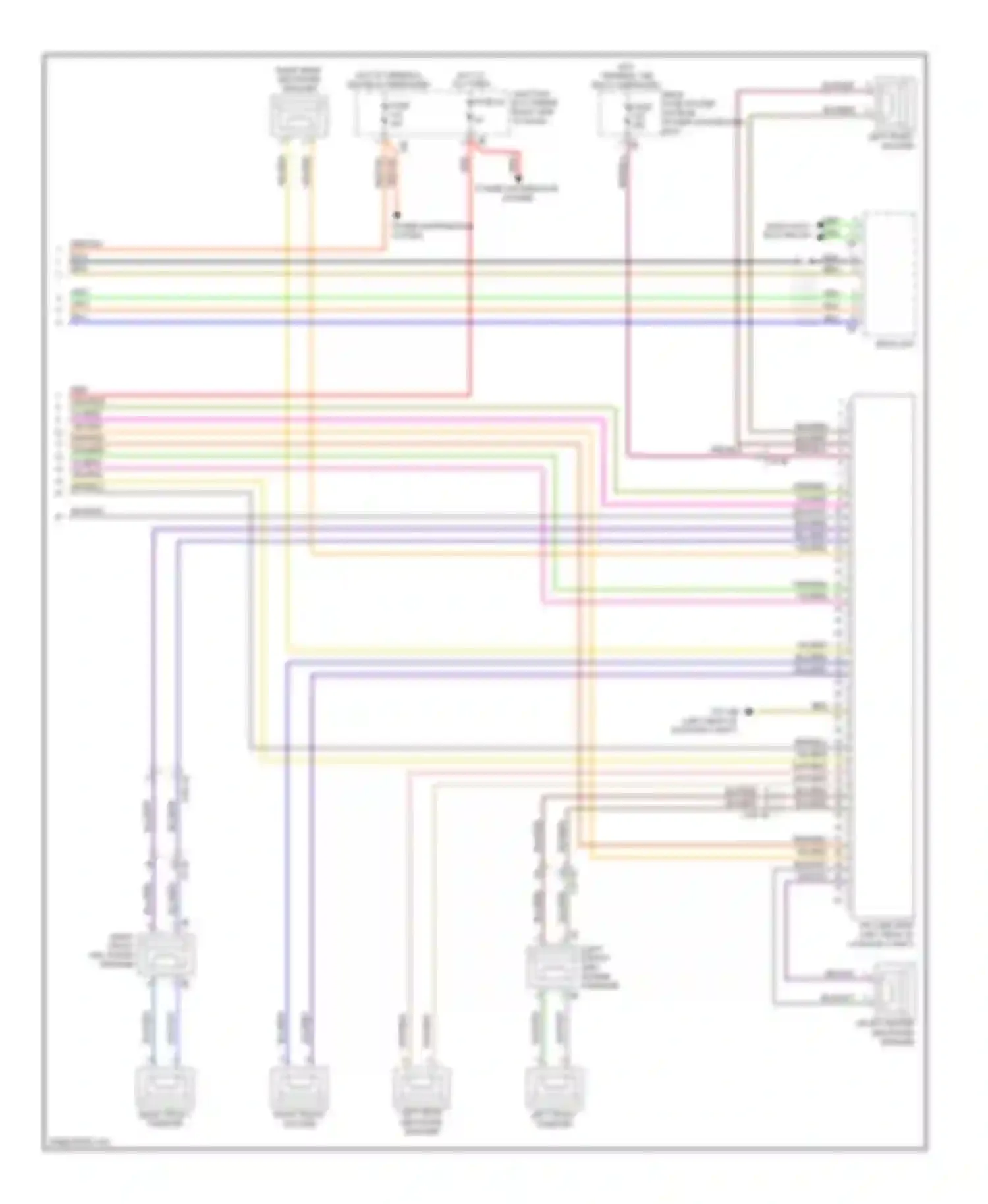 M6 BMW F06/F13/F12 (2012-2015): Navigation circuit, high (3 of 3)