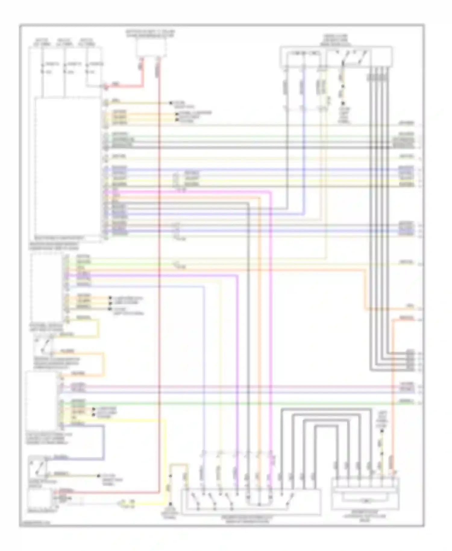 Wiring diagram gry/yel for BMW M6 F06/F13/F12 (2012-2015)