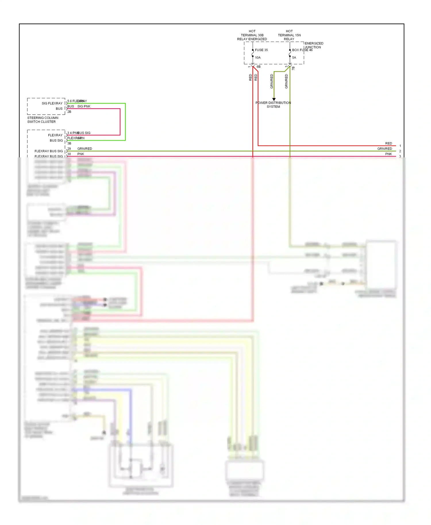 BMW M6 F06/F13/F12 (2012-2015) computer data lines system wiring diagram  (13 of 76)